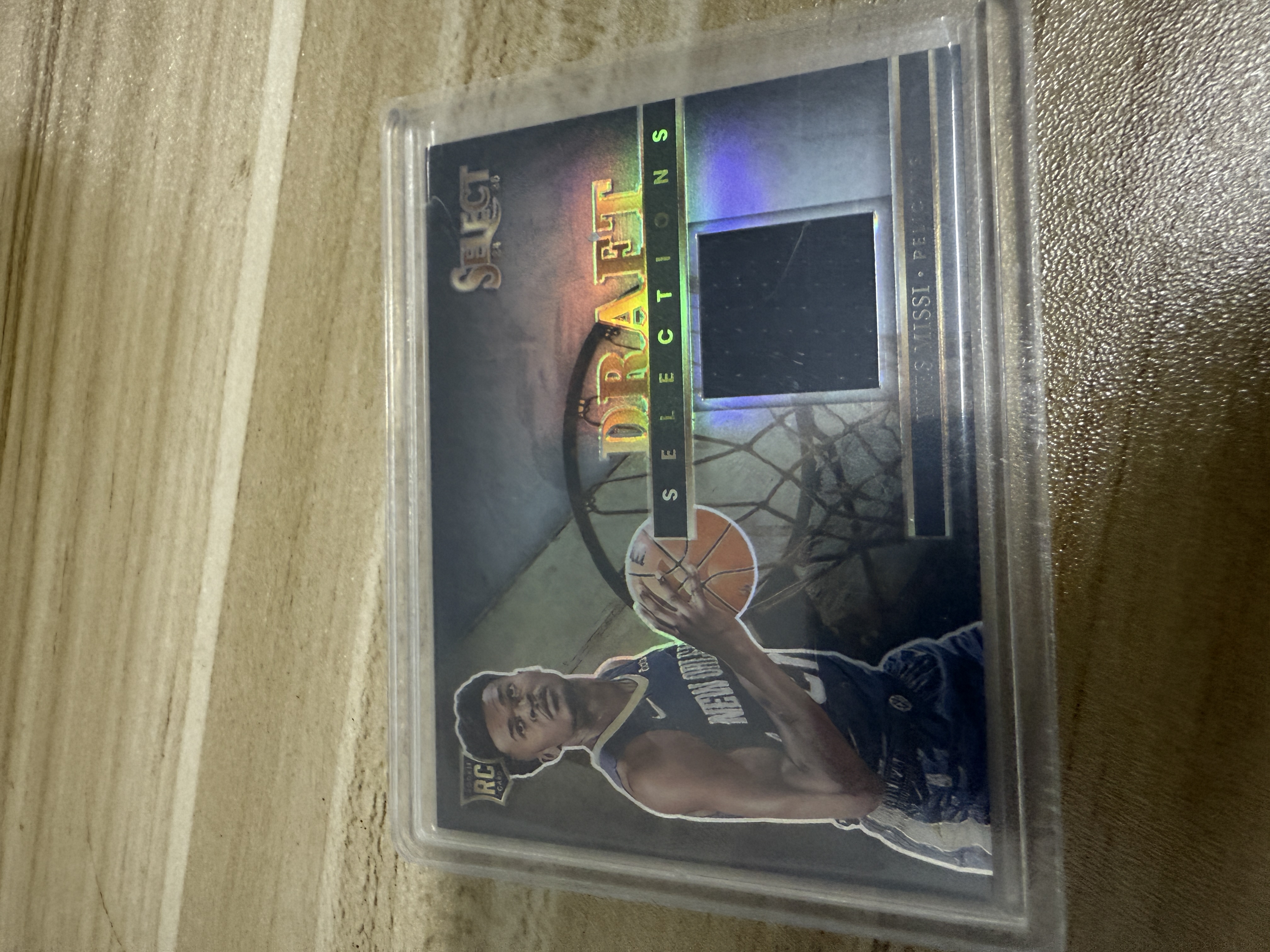 2024-25 Panini Select Yves Missi 伊夫 米西 新秀rc 球衣物料 银折 彩虹套必备 鹈鹕队新秀 只发默认请看描述【KK】