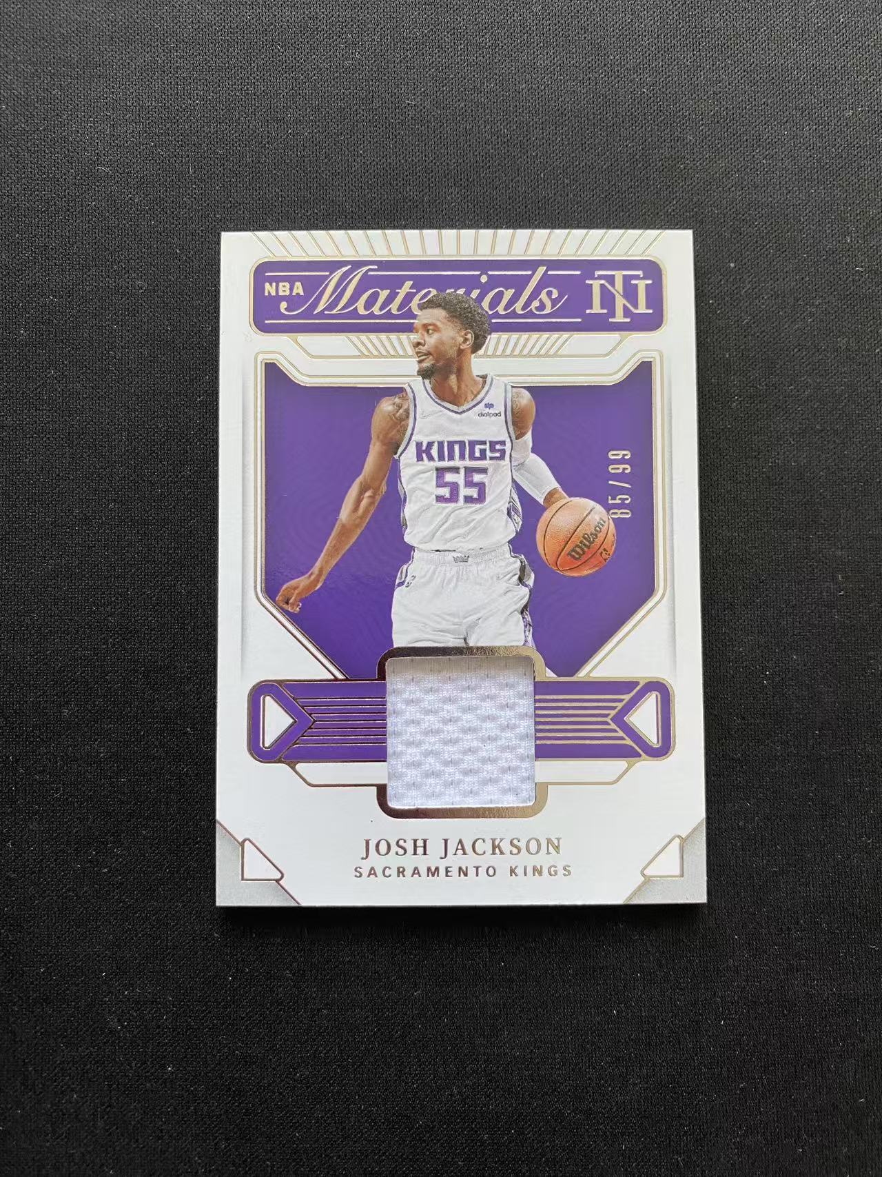 2021-22 National Treasures Josh Jackson 99编 物料 球衣 高端系列 国宝 约什 杰克逊【king#45】瑕疵如图