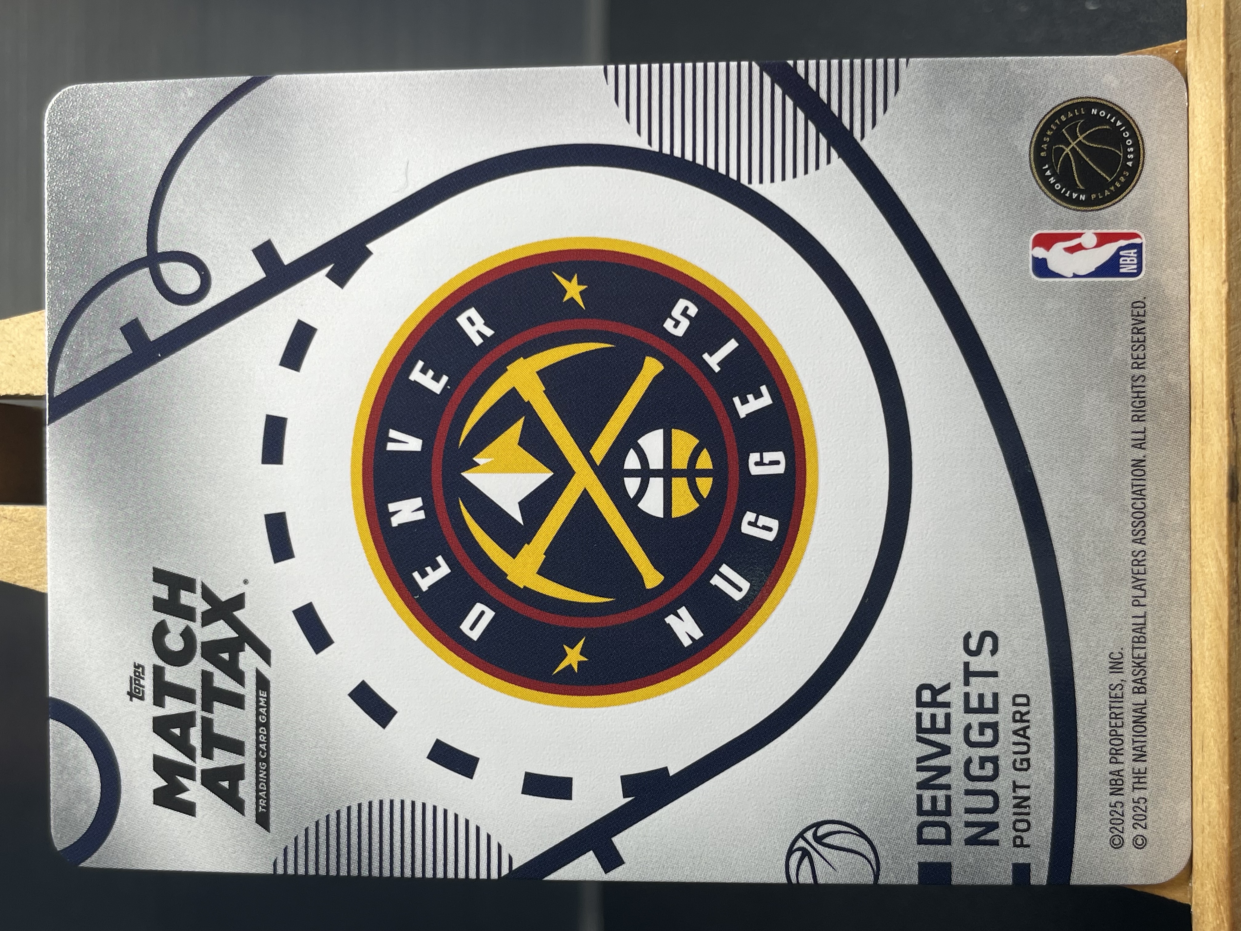 (T3) 2025 TOPPS 折射 贾马尔 穆雷 掘金 实卡好看 收藏凑套必备 卡品如图!!!