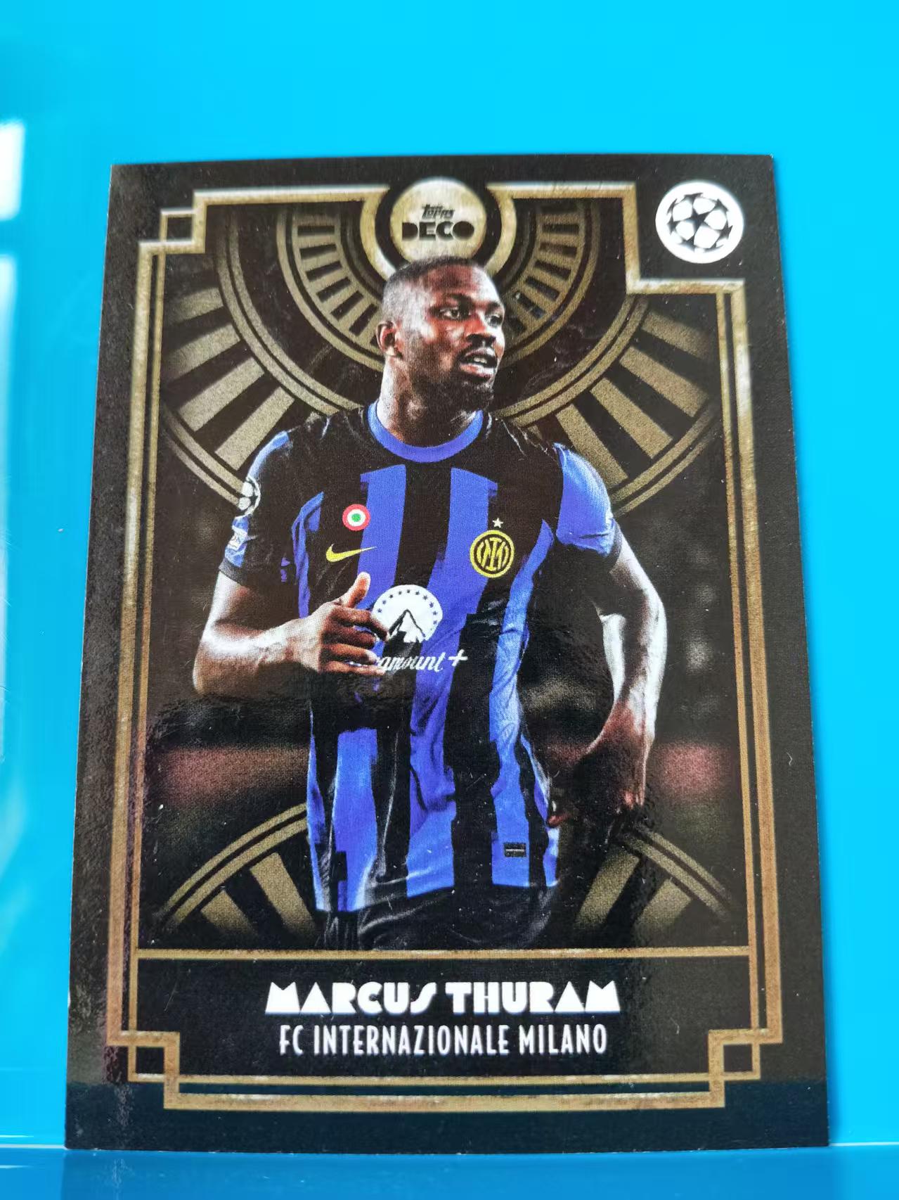 2023 Topps deco Marcus Thuram 图拉姆 国际米兰 国米 德科队盒 卡品如图 J020F