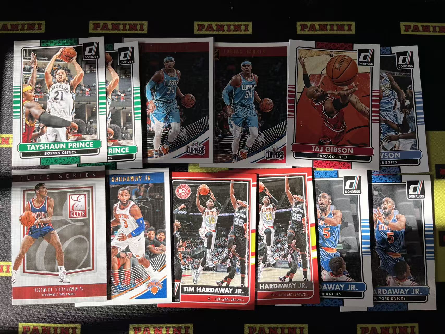 2016-17 Panini prizm LeBron James Donruss 杜蕾斯 普特打包 泰肖恩普林斯 托比亚斯哈里斯 蒂姆哈达威