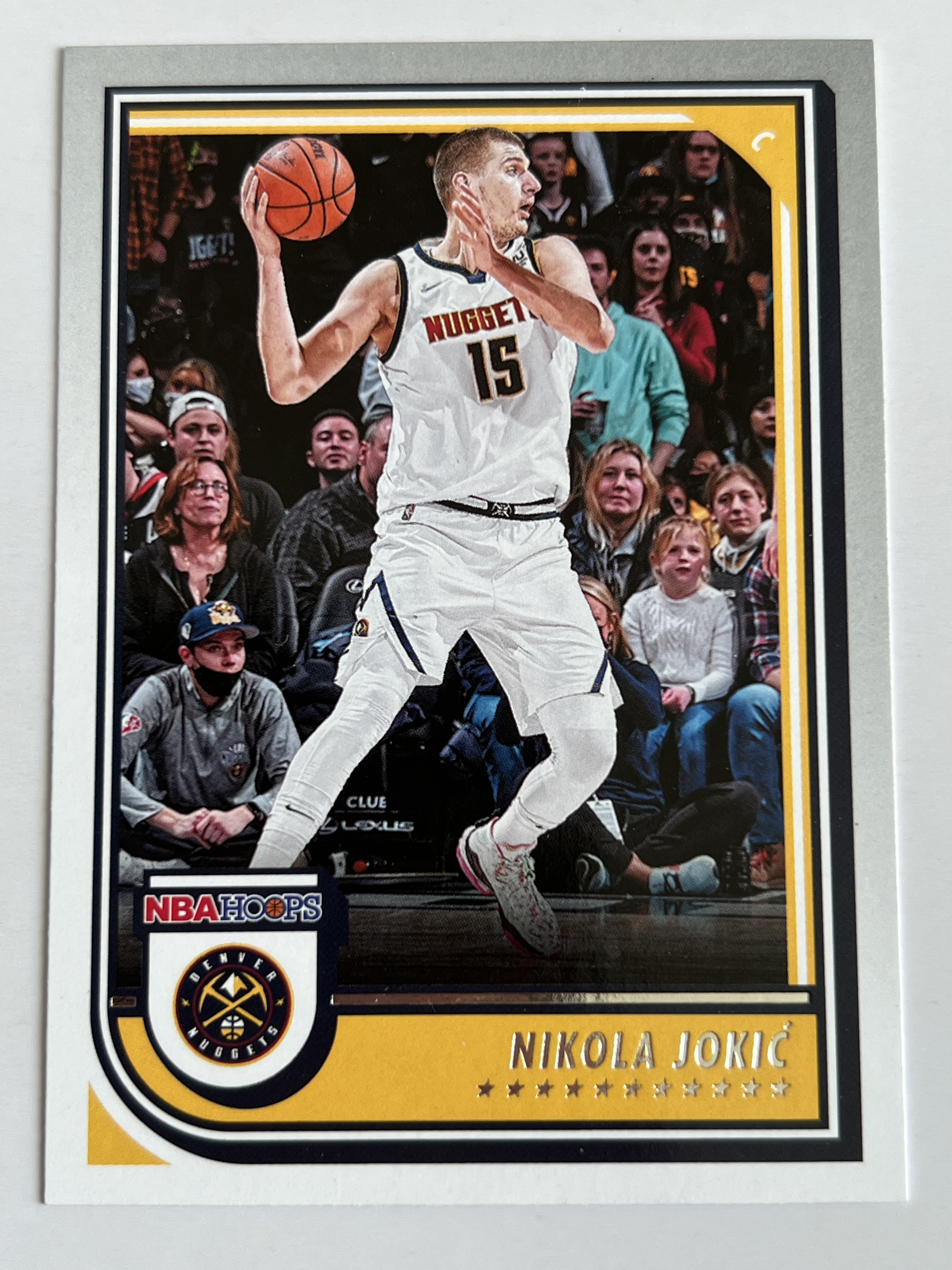 2022-23 Panini hoops Nikola Jokic 尼古拉 约基奇 约老师 掘金队 热门球星 收藏必备 可合并 可累积  #187