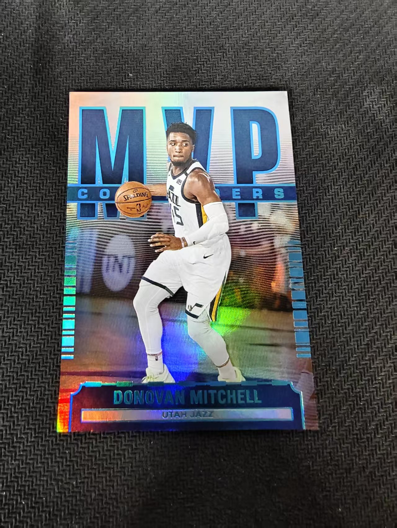 【汽水拍卖】2020-21 Contenders Donovan Mitchell 球票 爵士 多诺万 米切尔 MVP特卡 银折 微瑕如图