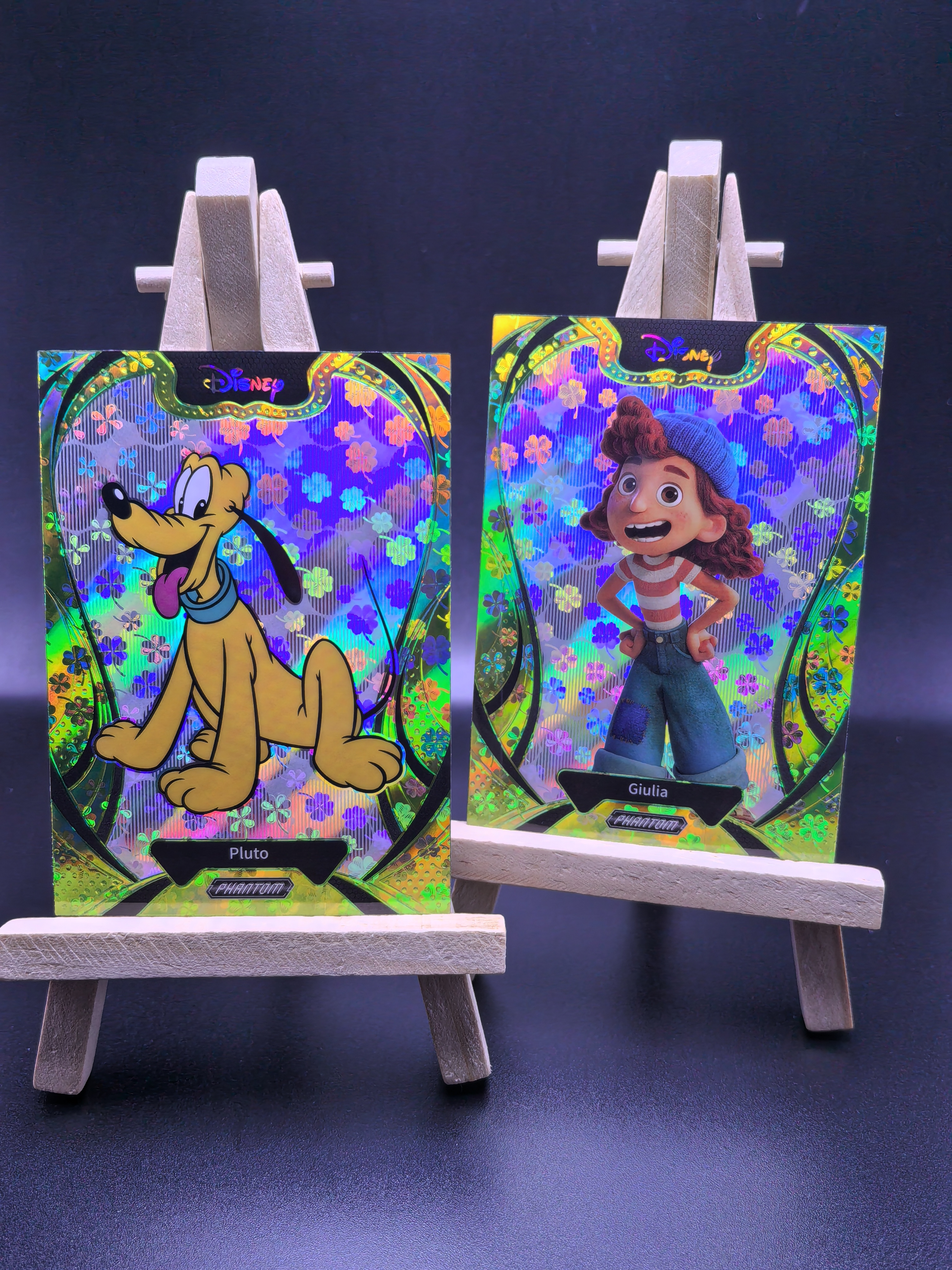 2025 Kakawow 卡卡沃 Phantom Disney 迪士尼 Pluto 普鲁托 布鲁托 朱莉娅 Giulia 四叶草折 绿折 限量395编 卡品如图(NGU)