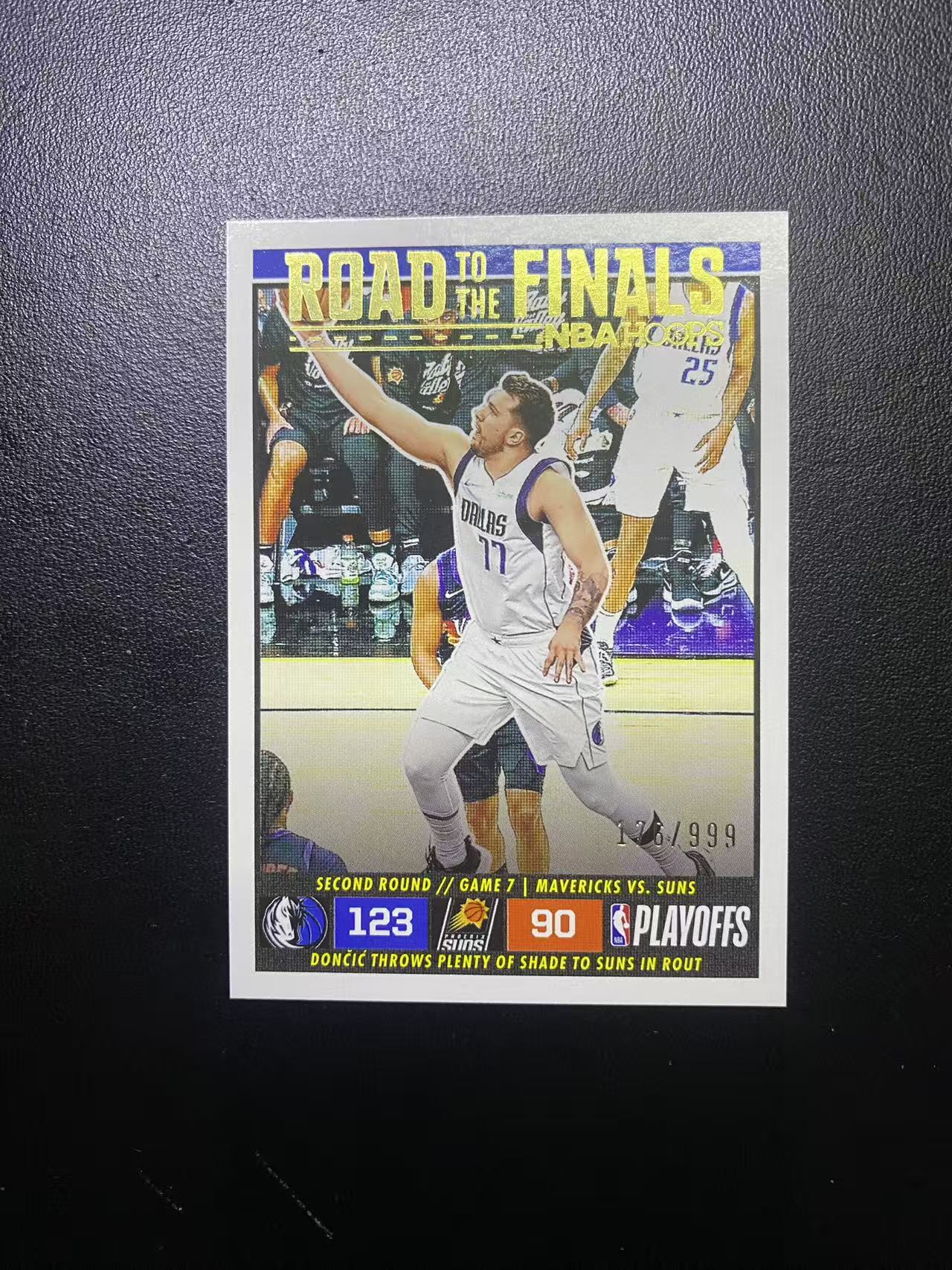 2022-23 Panini Hoops Luka Doncic 独行侠 湖人 卢卡 东契奇 冠军之路 999编 稀有 卡品如图 值得收藏 镜明