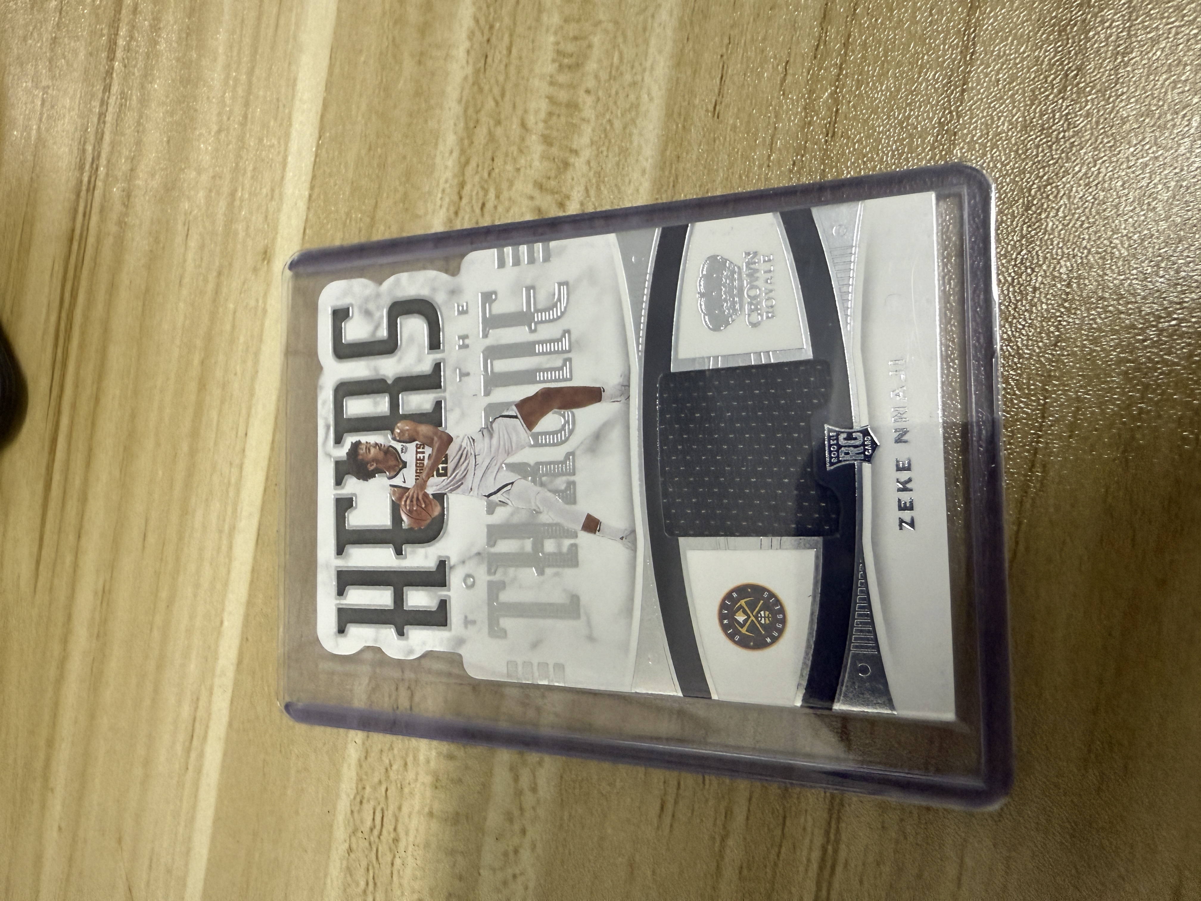 2020-21 Panini Crown Royale Zeke Nnaji 纳吉 新秀rc 皇冠 球衣物料实物 丹佛掘金 只发默认请看描述【KK】