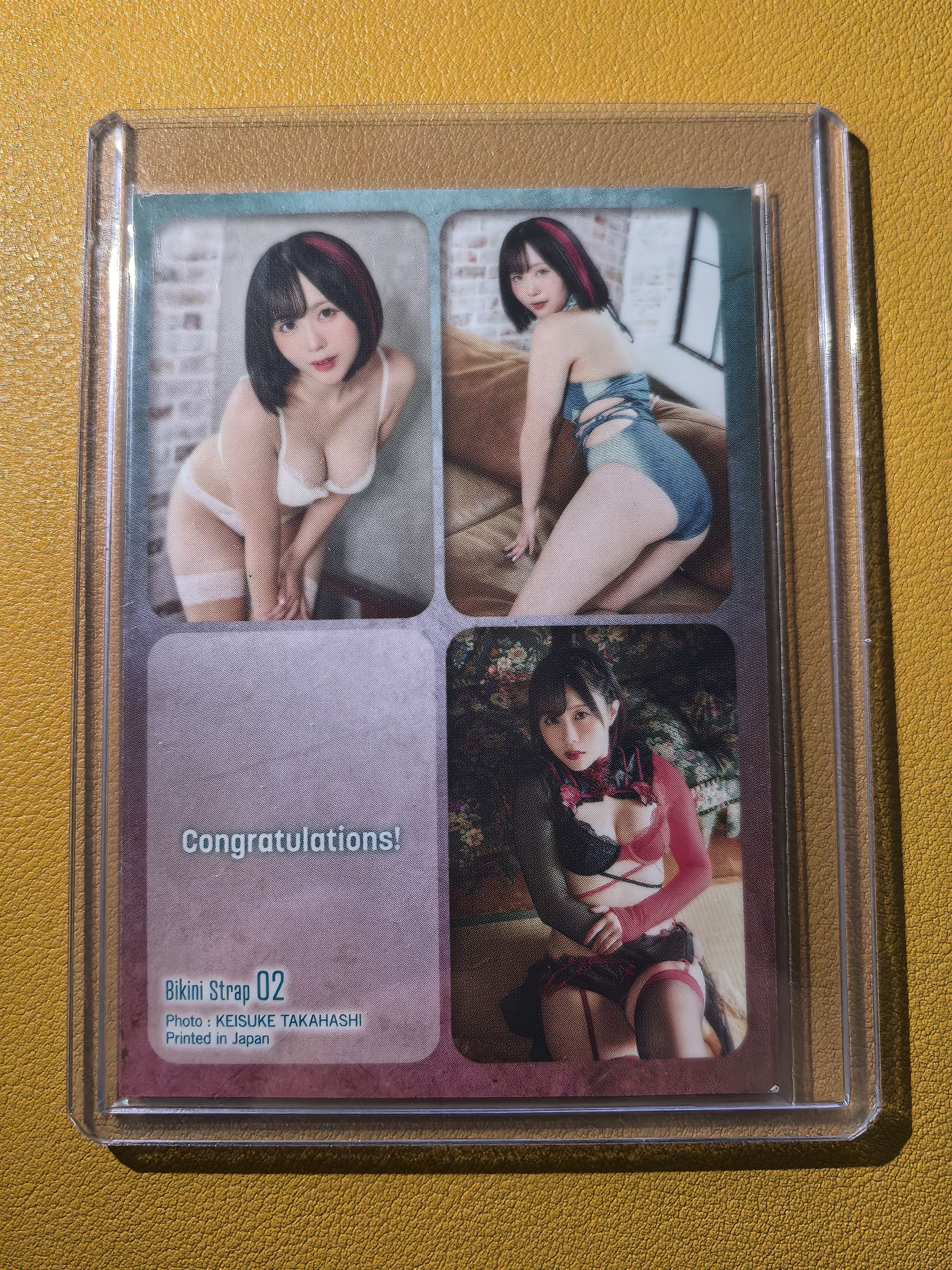 HIT'S偶像艺人【日本代购】夜道雪 47编物料卡 实卡超好看绝版稀有美女车模妹卡