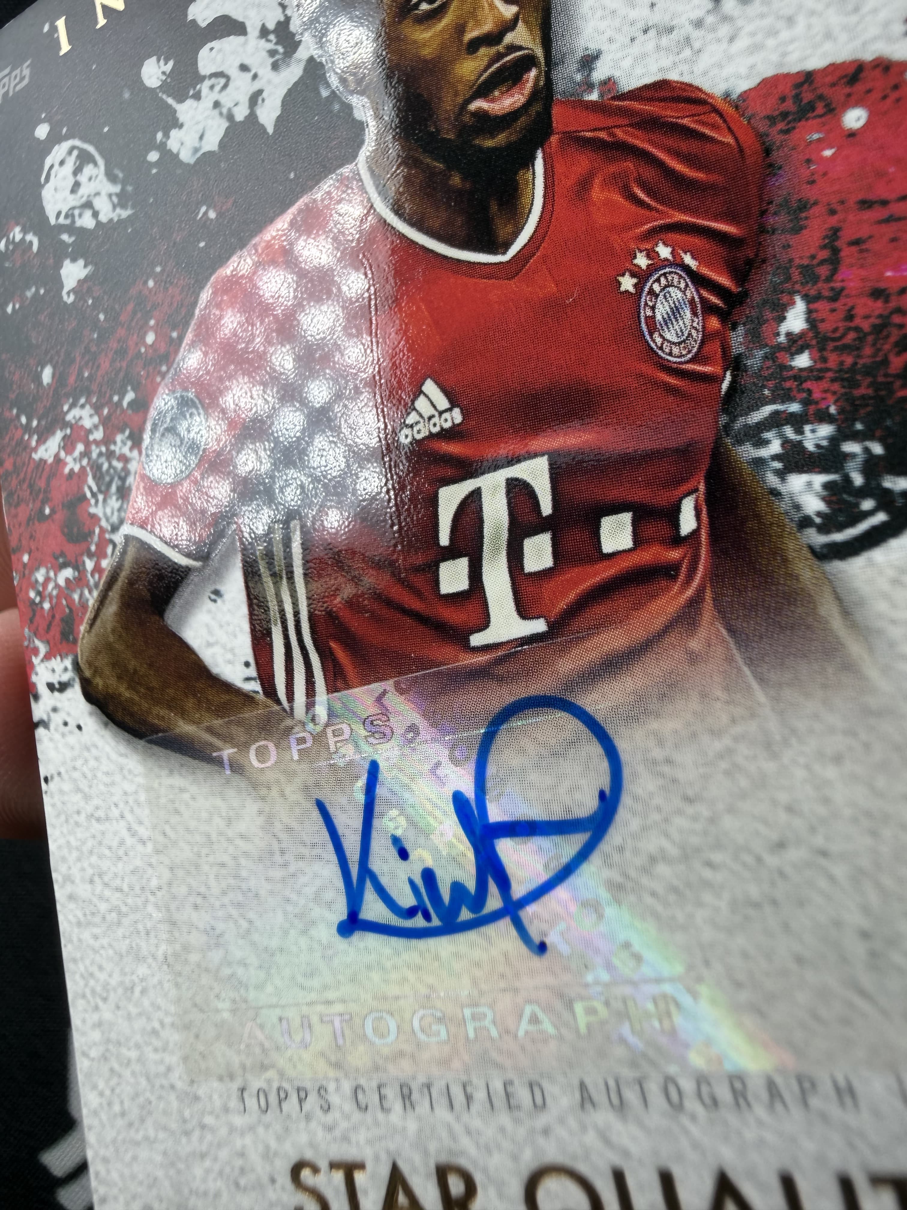 【易文拍卖 超级回款】2020-21 Topps inception 盗梦空间 元年欧冠 KINGSLEY COMAN 金斯利 科曼 拜仁 尤文 法国 签字签名 #姚总