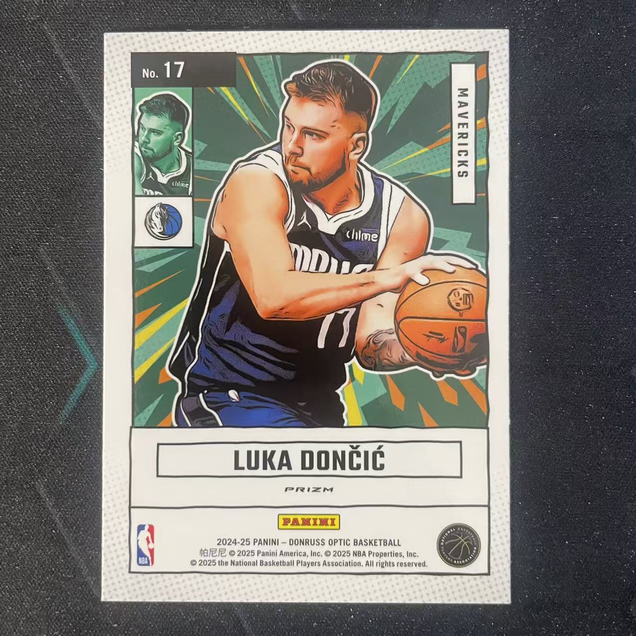 2024-25 Panini Donruss Luka Doncic 【阿福代卖】卢卡 东契奇 独行侠 杜蕾斯op marvels 漫威特卡 银折 收藏必备(行行行A)