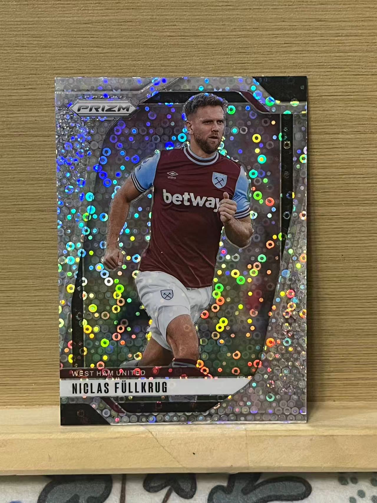 2024-25 Panini Prizm niclas fullkrug 菲尔格鲁克 泡泡折 西汉姆联 英超 银折 实卡精美 收藏必备 LZ1