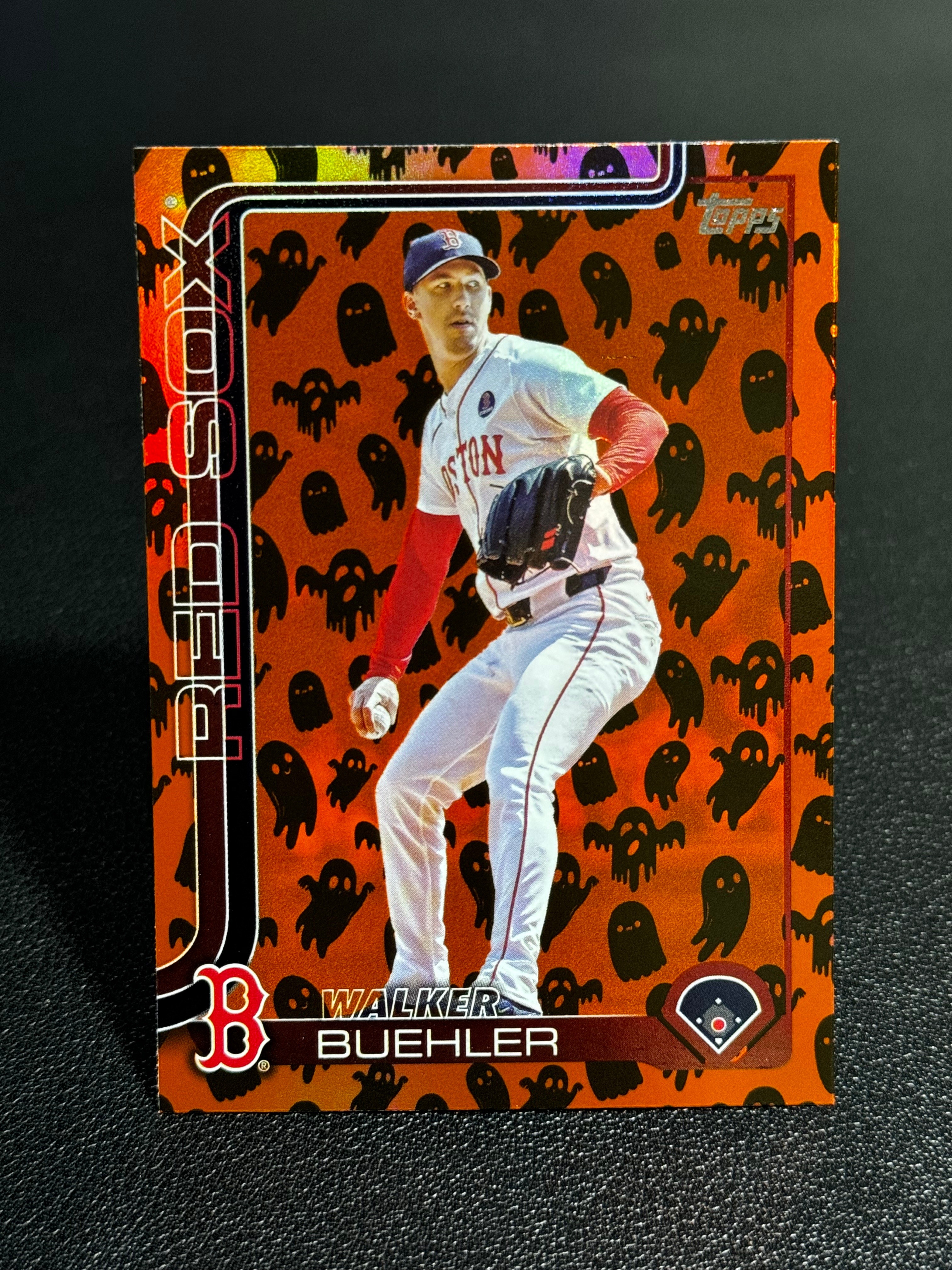2025 Topps MLB 棒球大联盟 Chrome 幽灵折 沃克・比勒 Walker Buehler 潜力无限 LWOY