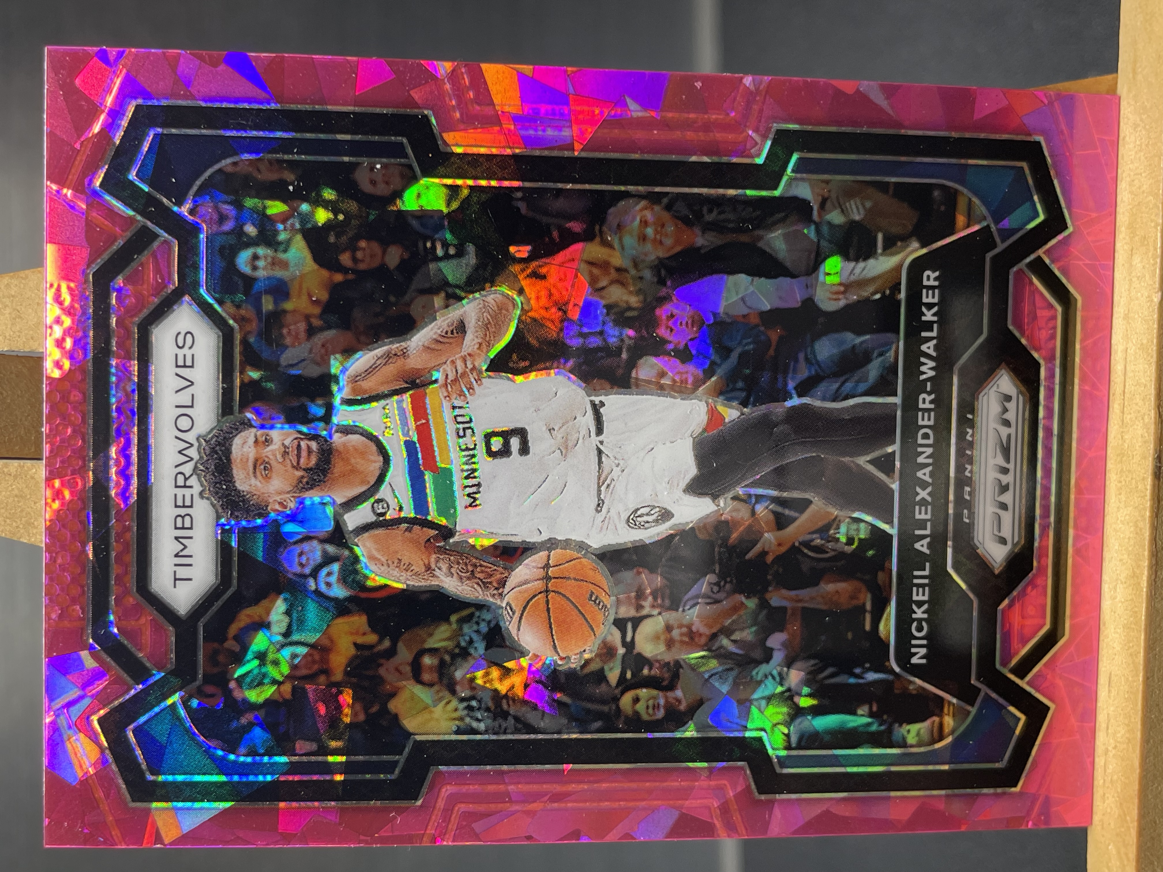 (A11) 2023-24 PANINI PRIZM 粉碎冰 尼基尔 亚历山大 沃克 森林狼  近期大热球星  收藏凑套必备 卡品如图 ！！！