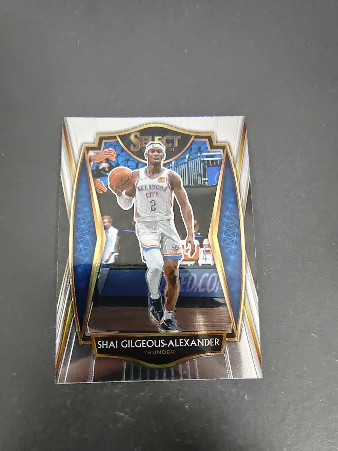 【可合并，不累計】2020-21 Panini Select Shai Gilgeous-Alexander 雷霆 亞歷山大 SGA base 二級 劃痕 邊角瑕疵 介意勿拍 #119