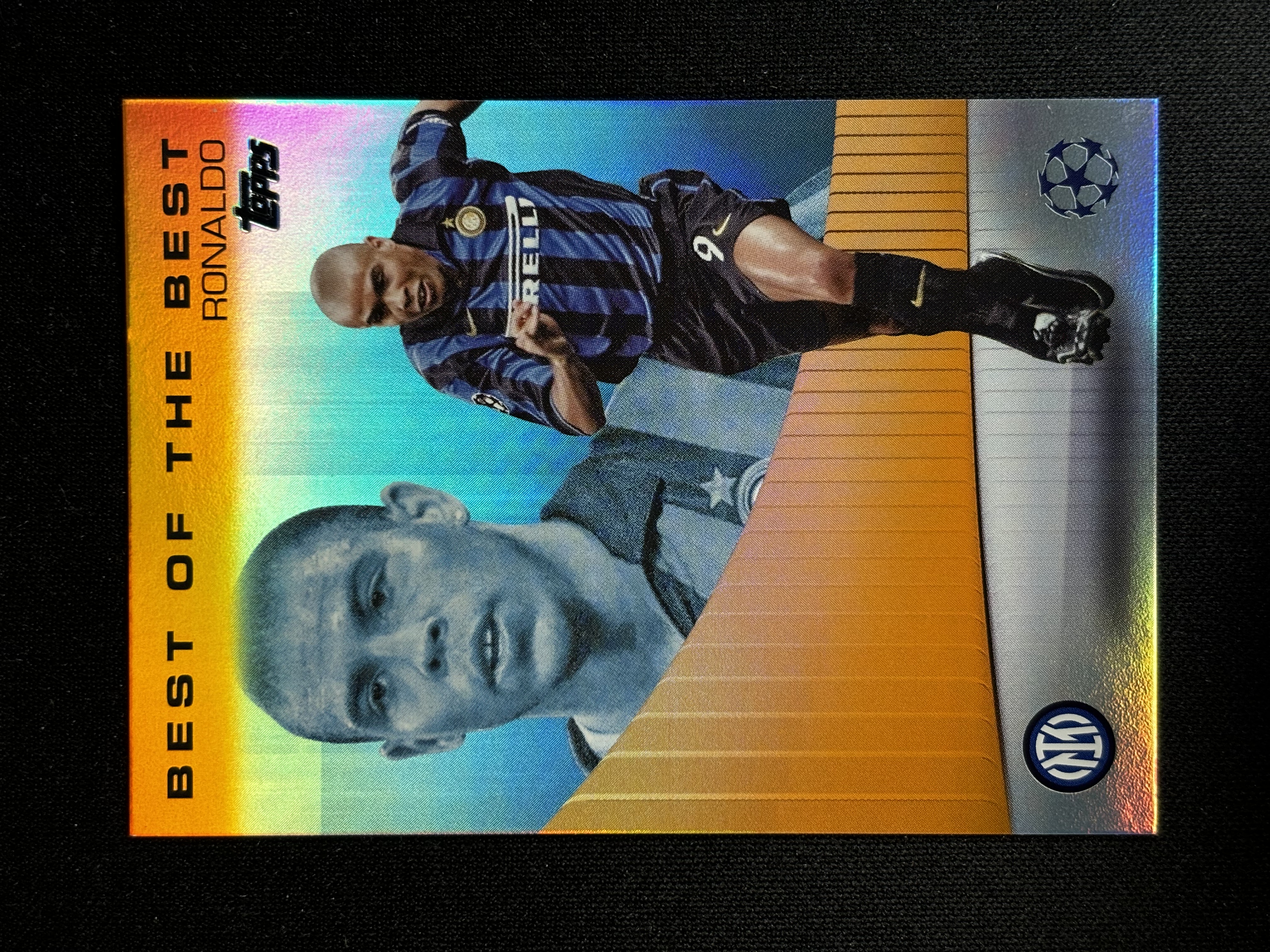 2024-25 Topps UCC Ronaldo 欧冠 意甲 国际米兰 罗纳尔多 大罗 肥罗 外星人 /25编 低编 精英传奇特卡 橙折 折射 专收必备 卡品如图-jinx-【小幻拍卖】A