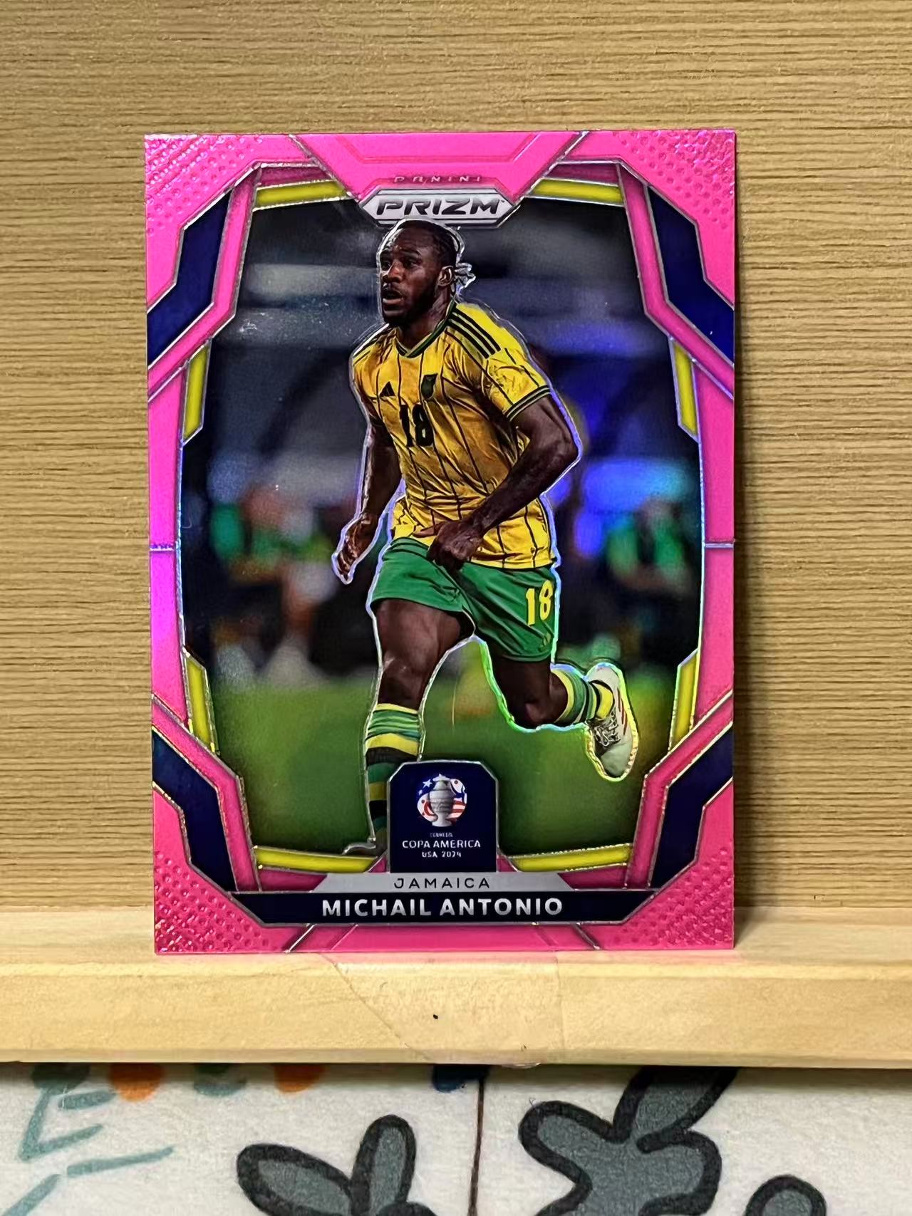 2024 Panini Prizm Michail Antonio 安東尼奧 粉折 牙買加 銀折 pz 美洲杯 卡品如圖 實卡精美 收藏必備 A60