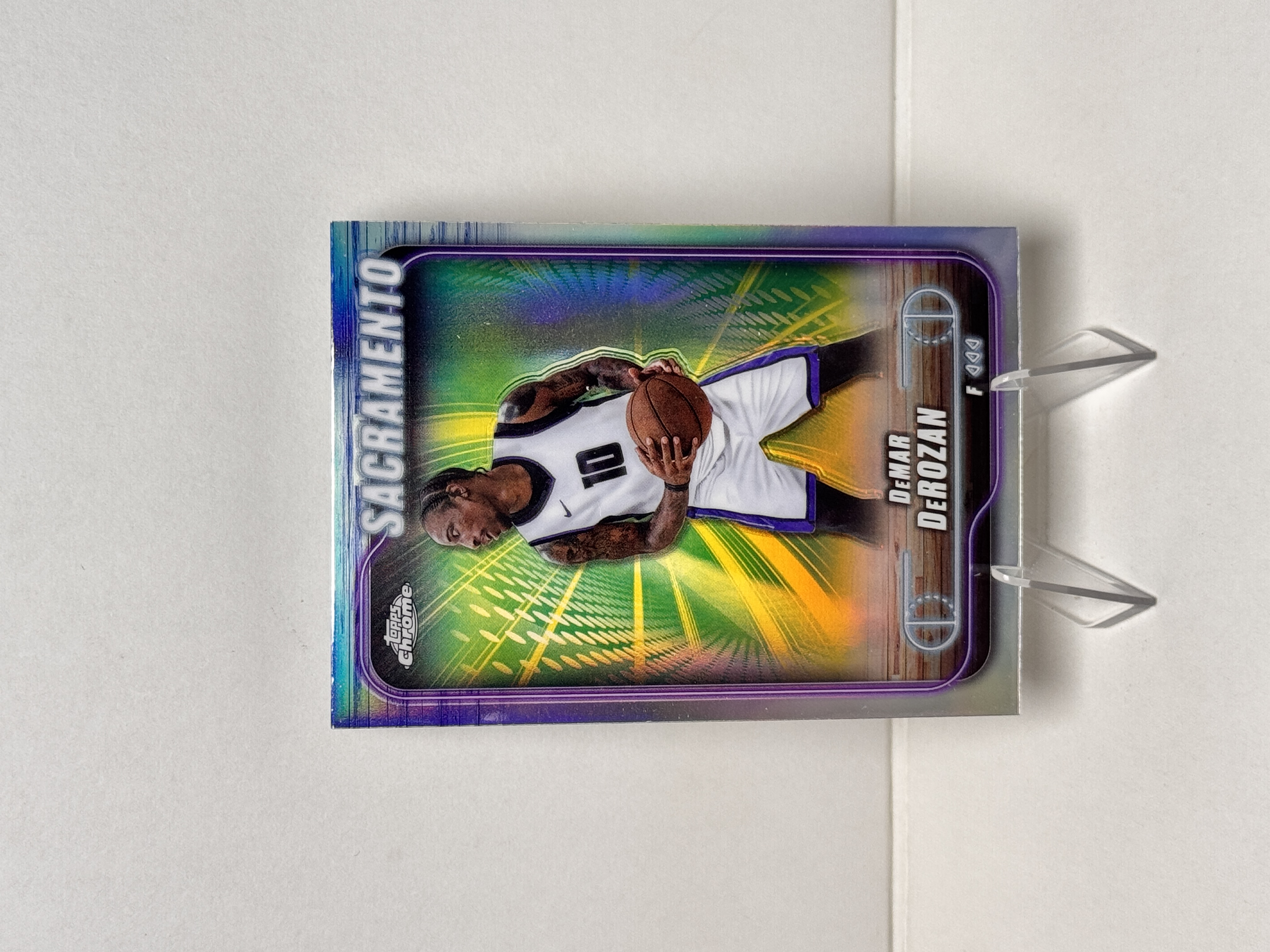 2025 Topps Chrome DeMar DeRozan TC 德马尔 德罗赞 银折 折射 实卡精美 收藏必备 卡品如图【星爷代拍】D1-5