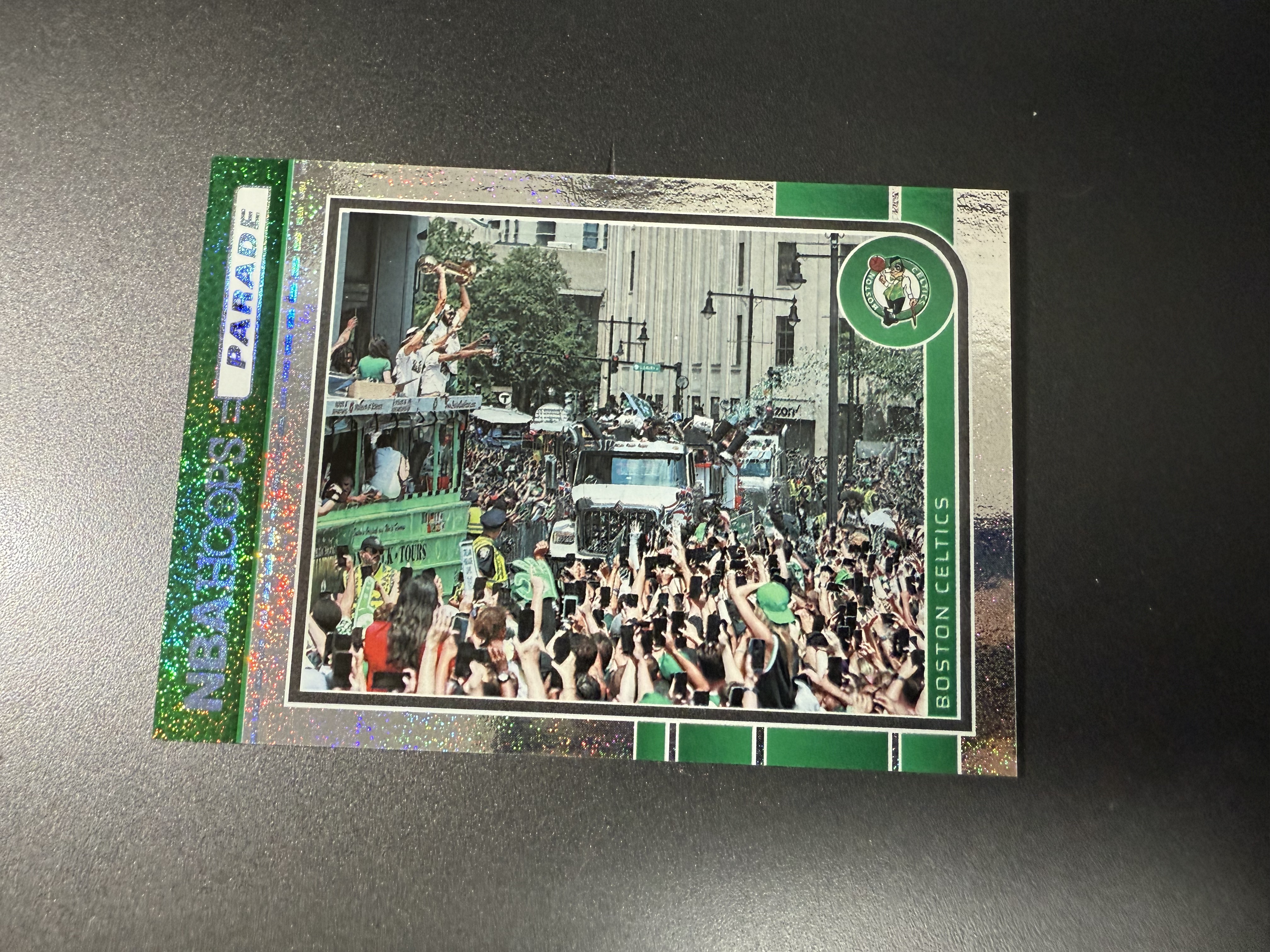 2024-25 Panini NBA Hoops Boston Celtics 塔图姆 杰伦布朗 凯尔特人队 夺冠 冠军迅游 折射 MM