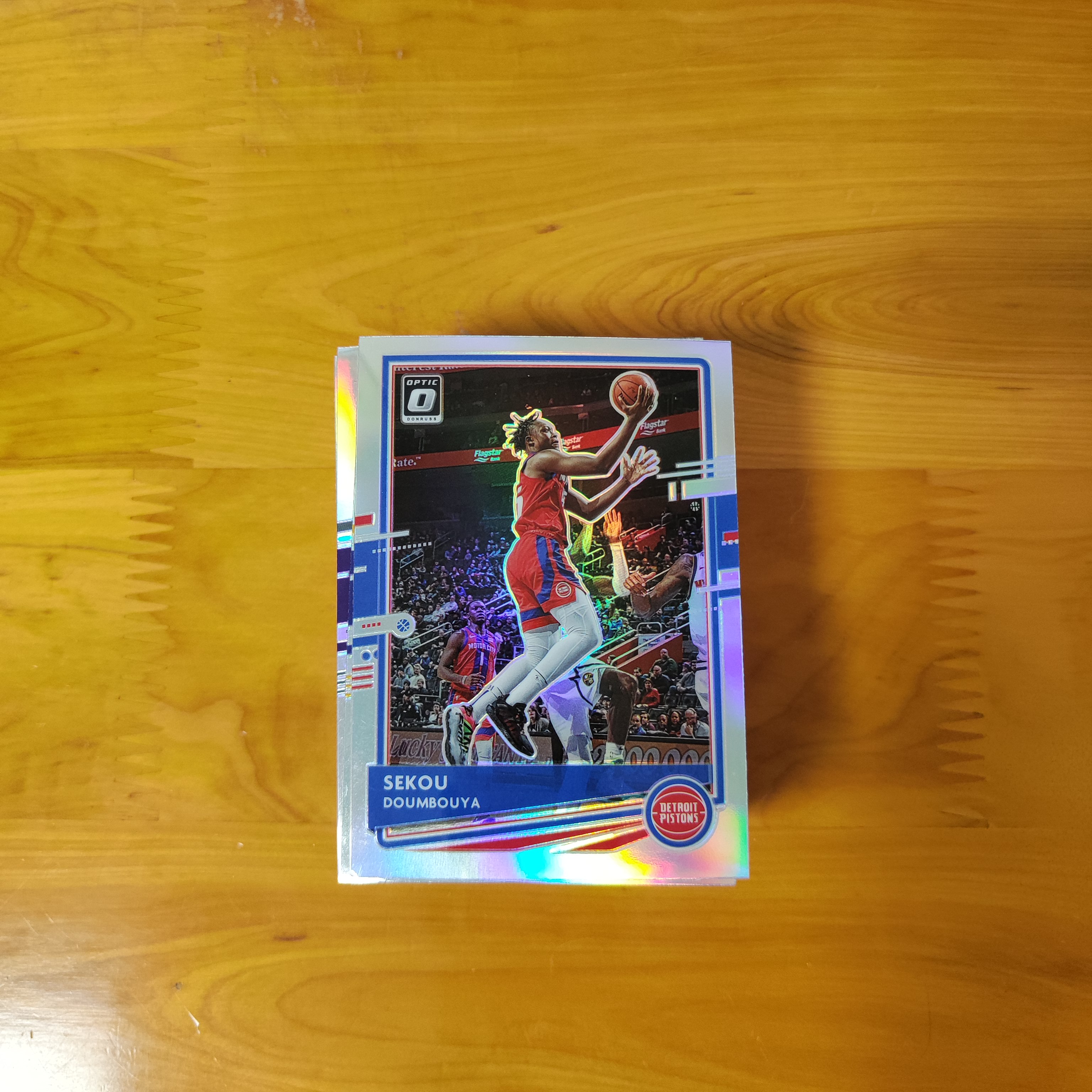 2020-21 【收售小卡 详看描述】 杜蕾斯OPTIC Sekou Doumbouya 敦布亚 银折   卡品如图 A37