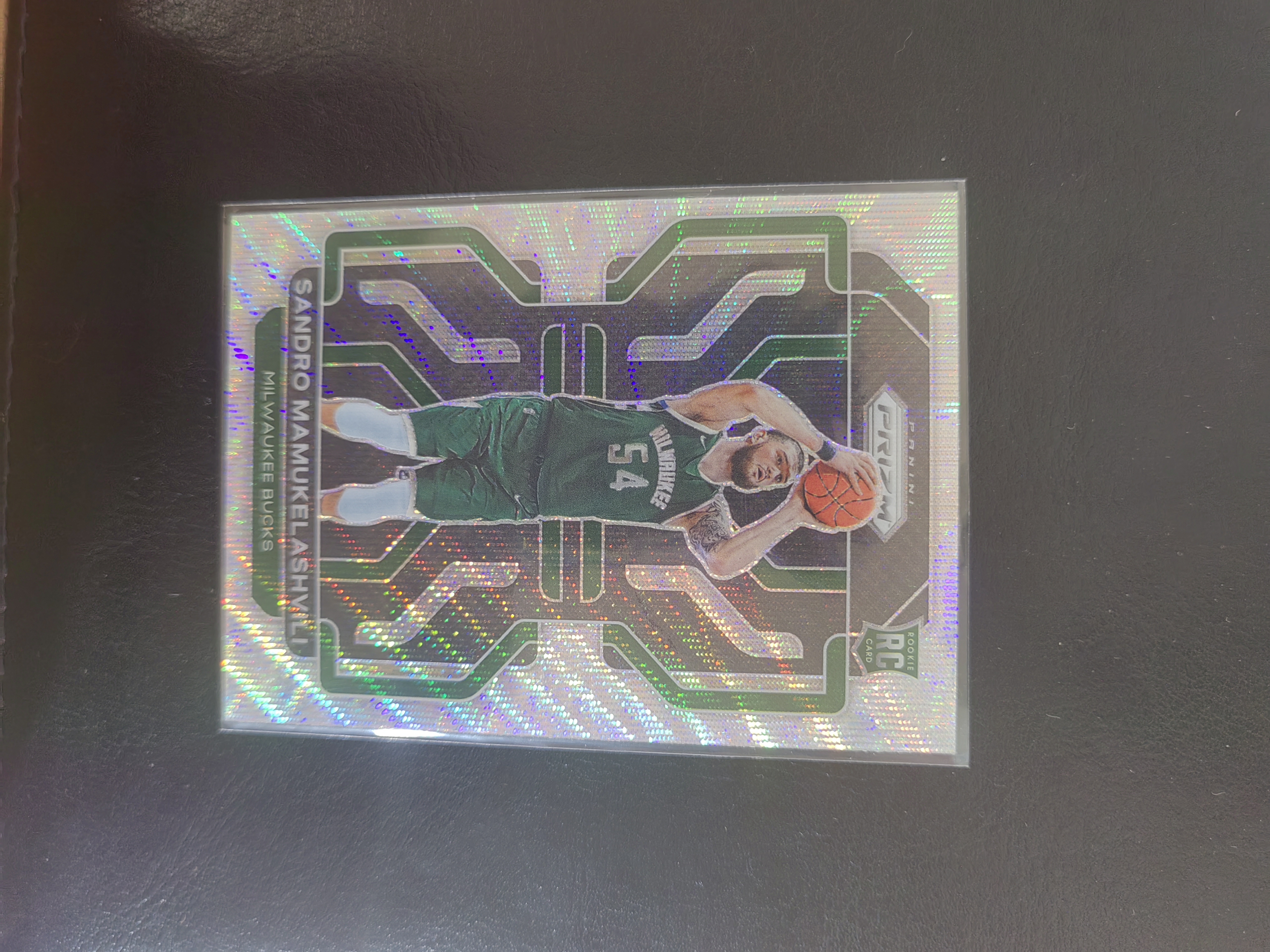 2021-22 Panini Prizm Sandro Mamukelashvili RC PZ 桑德罗·马穆克拉什维利 银波纹 雄鹿 马刺 篮 凑套 卡品如图 不保卡品