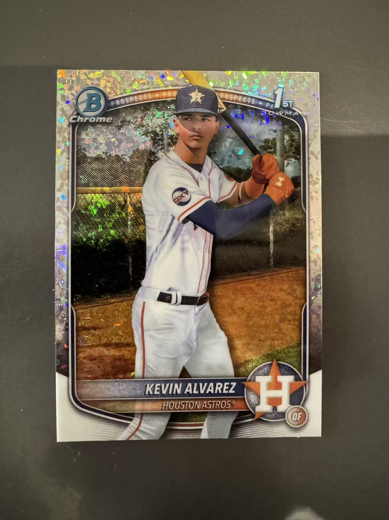 2025 Topps Bowman Chrome Kevin Alvarez 休斯顿太空人 农场 1st 凯文 阿尔瓦雷兹 碎点折 卡品如图 凑套收藏