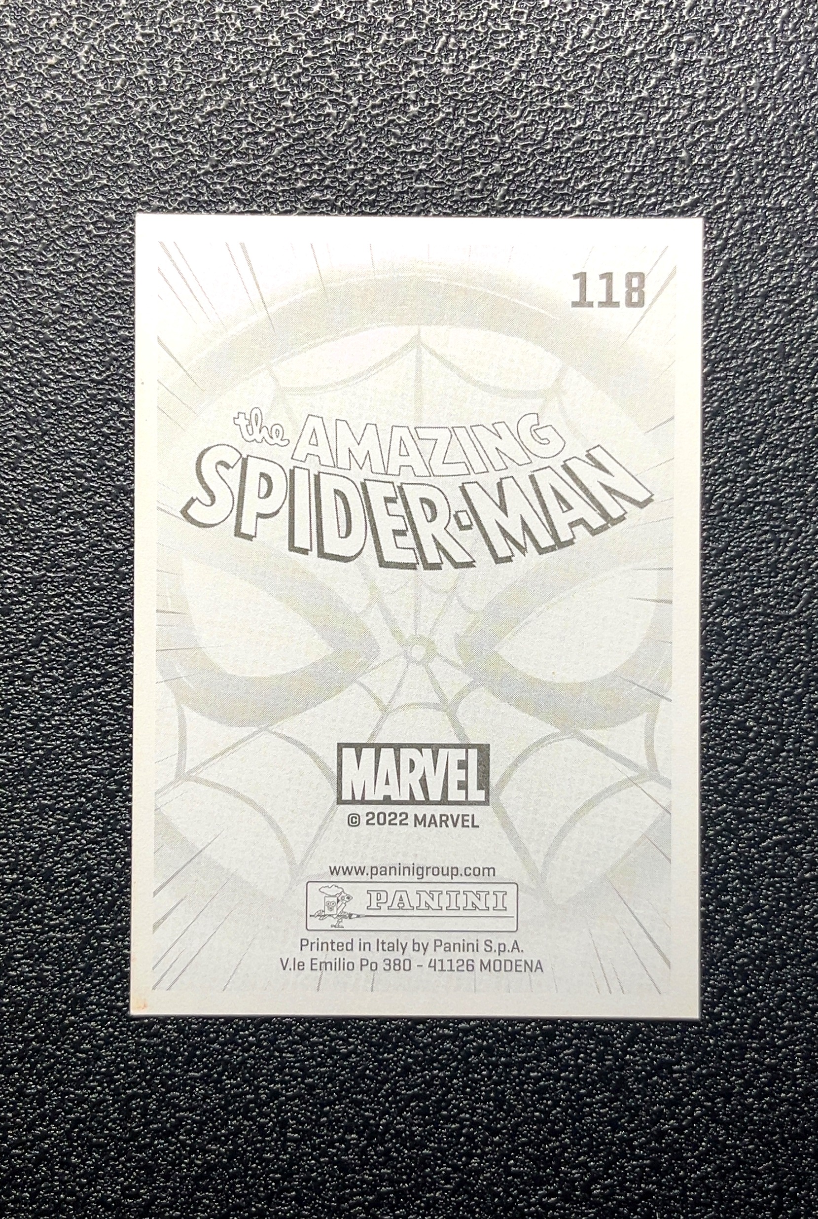 【岛屿拍卖】2022 Panini Spider-man 蜘蛛侠 卡品如图 高价值 #118 0006#594