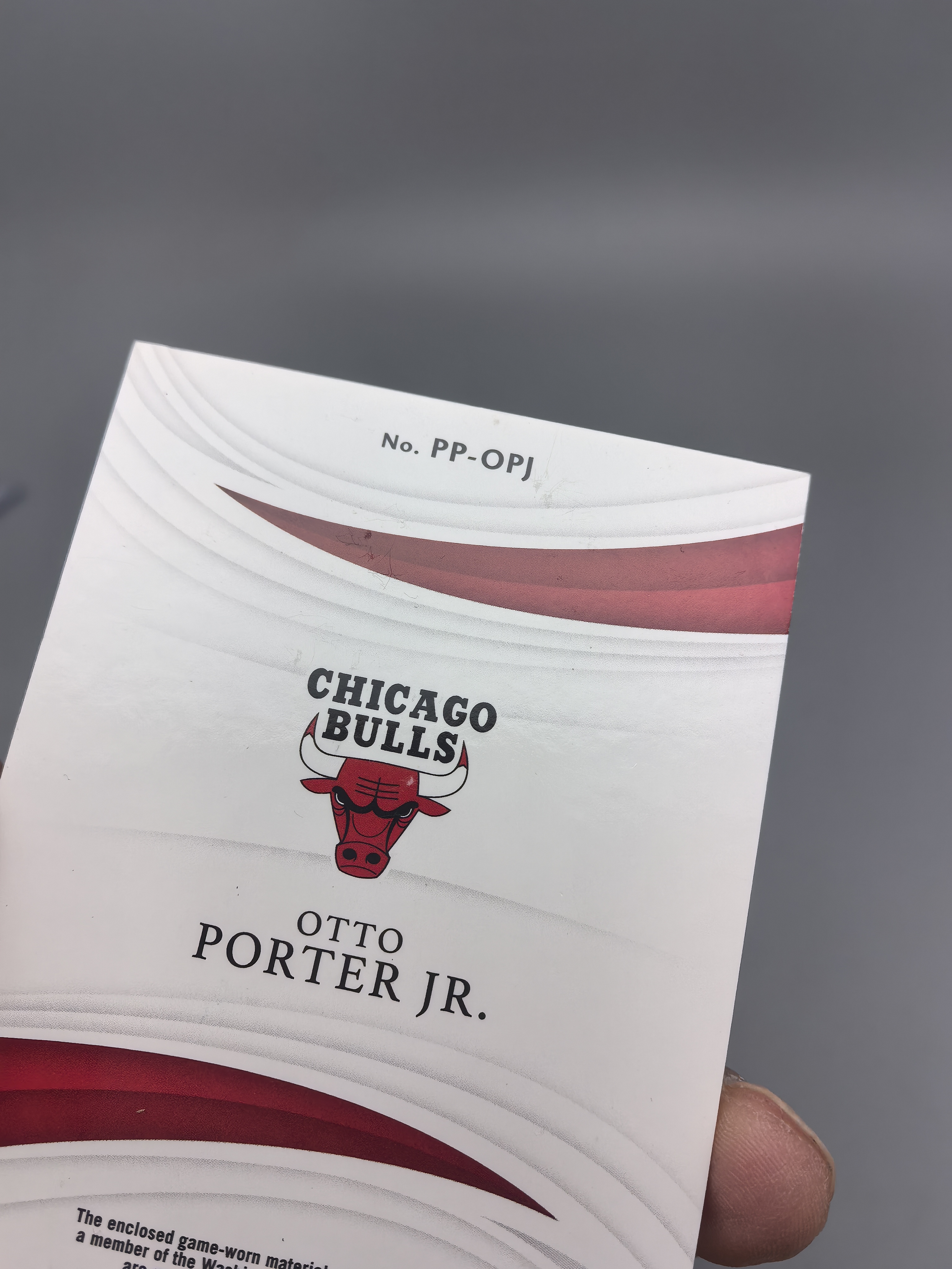 【坚果卡牌代拍】 2018-19 Panini imm Otto Porter Jr. 爱咪咪 公牛 小奥托波特 球衣物料 GU 暴力切割 PA 签字卡签 24/25编 阿顺1027