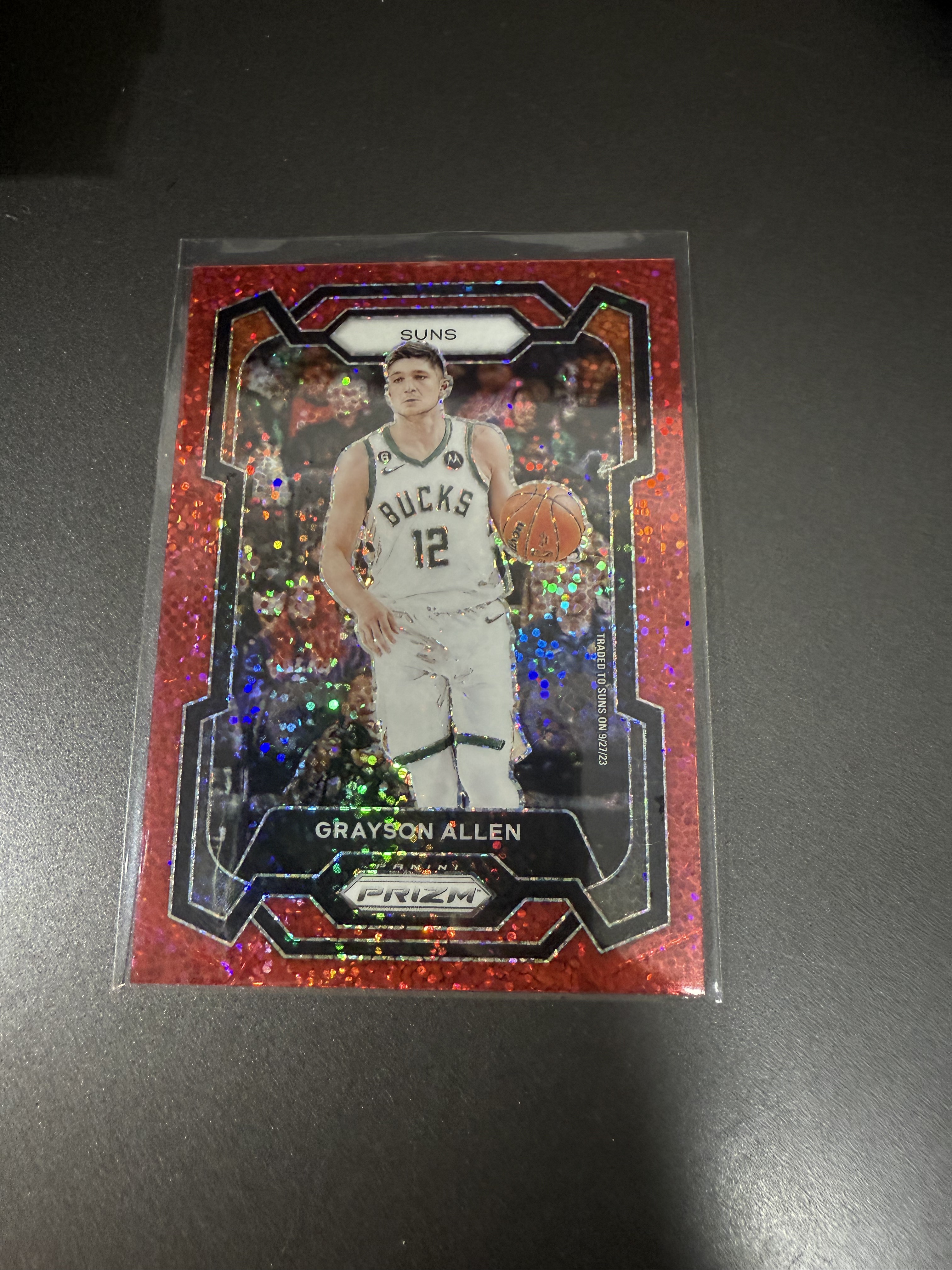 2023-24 Panini Prizm Grayson Allen 格雷森 艾伦 红闪折 积分包独占 w