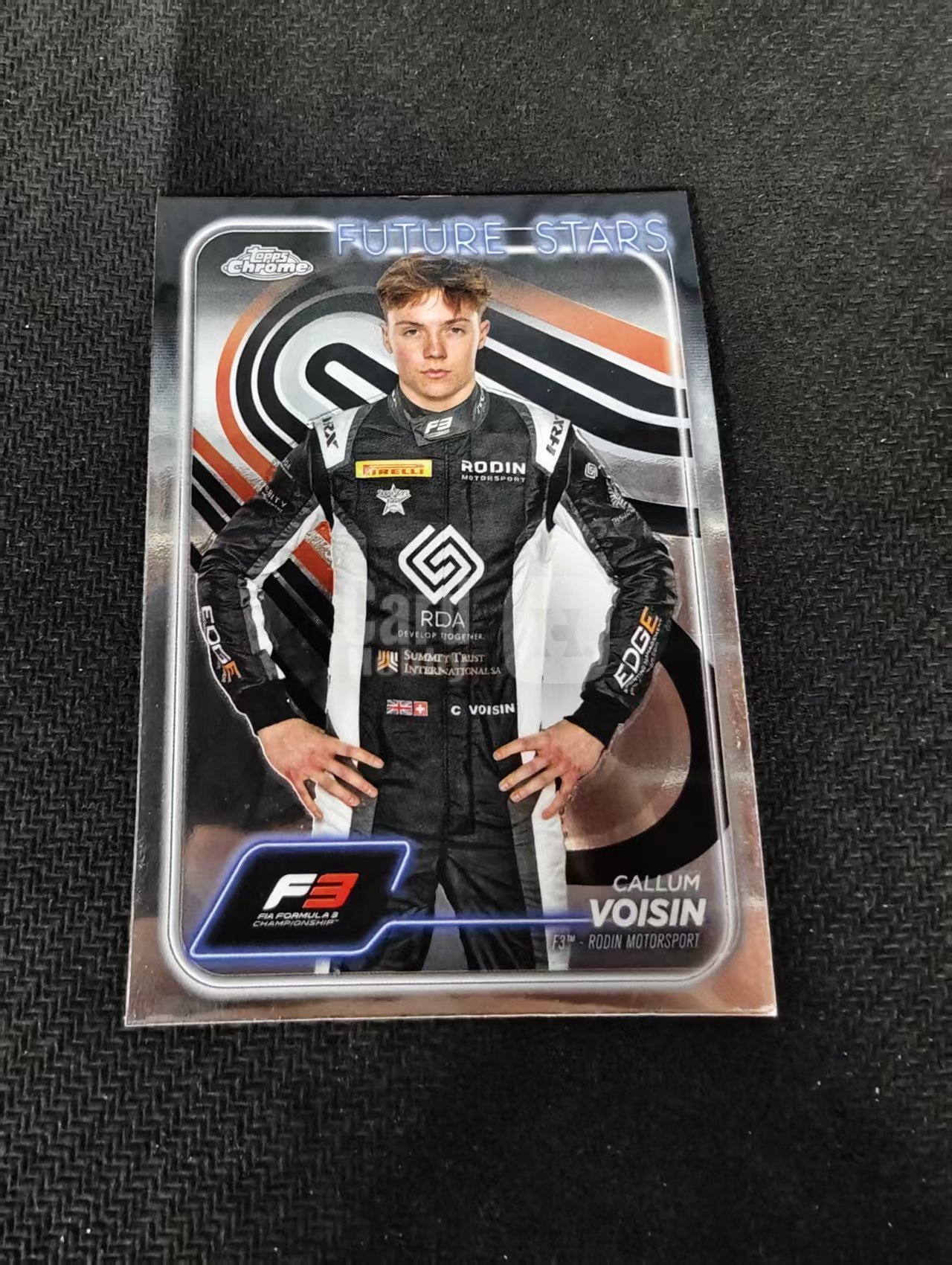 2024 Topps Chrome F1 Callum Voisin 卡鲁姆 沃伊辛 F3 划痕 边角瑕疵 #70