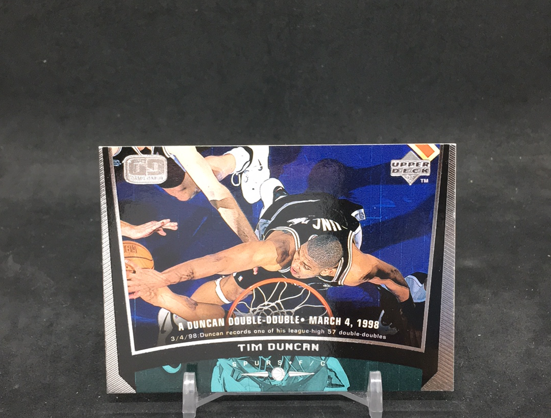 【DC拍卖】12.03 UD 同名系列 名人堂名宿 NBA历史第一大前锋 石佛 蒂姆 邓肯(微瑕)