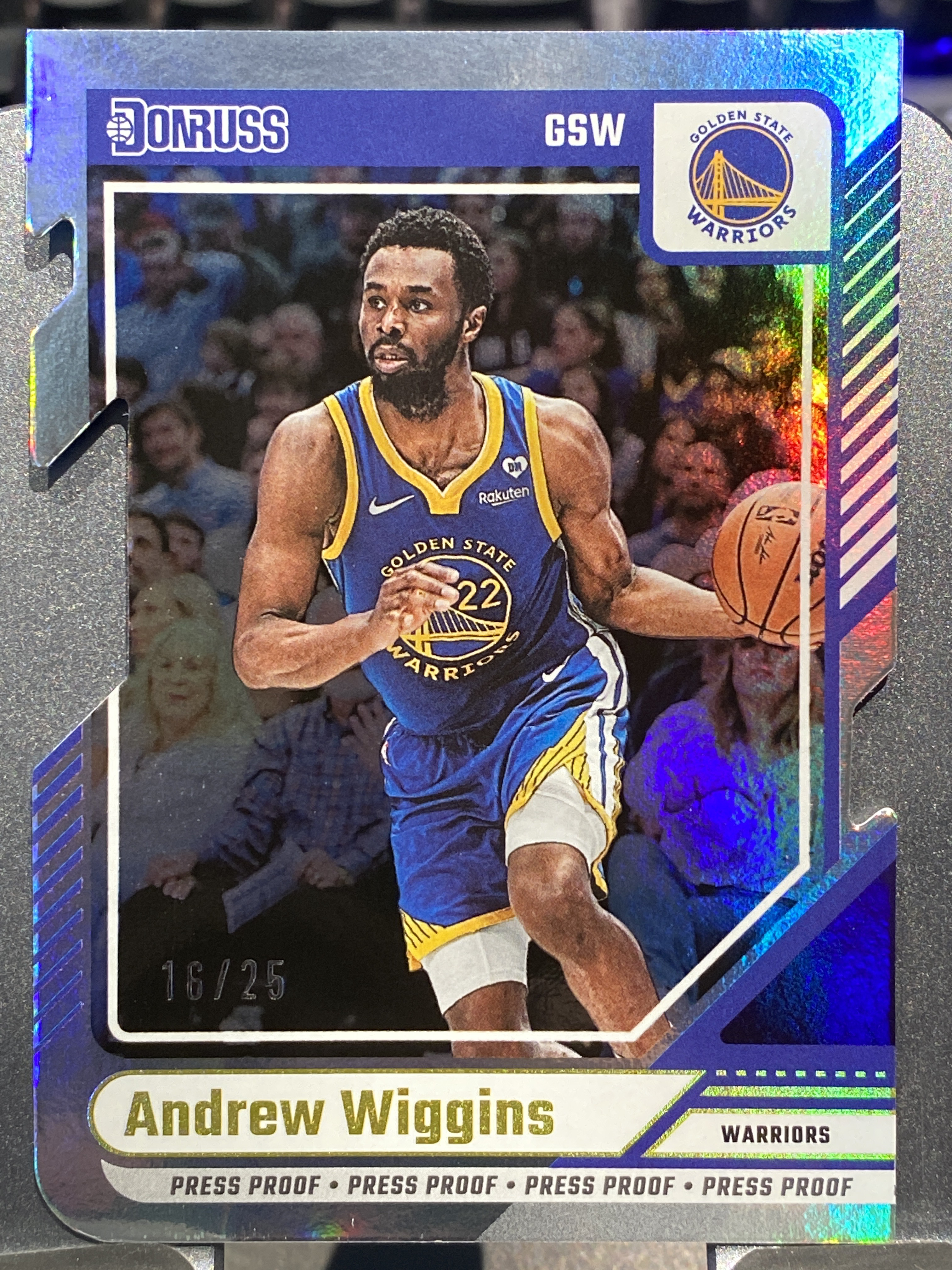 2024-25 【靓星代拍】 Donruss Andrew Wiggins 杜蕾斯 16/25编异形低编 安德鲁维金斯 勇士 银折 卡品如图 专收凑套必备 #Lx