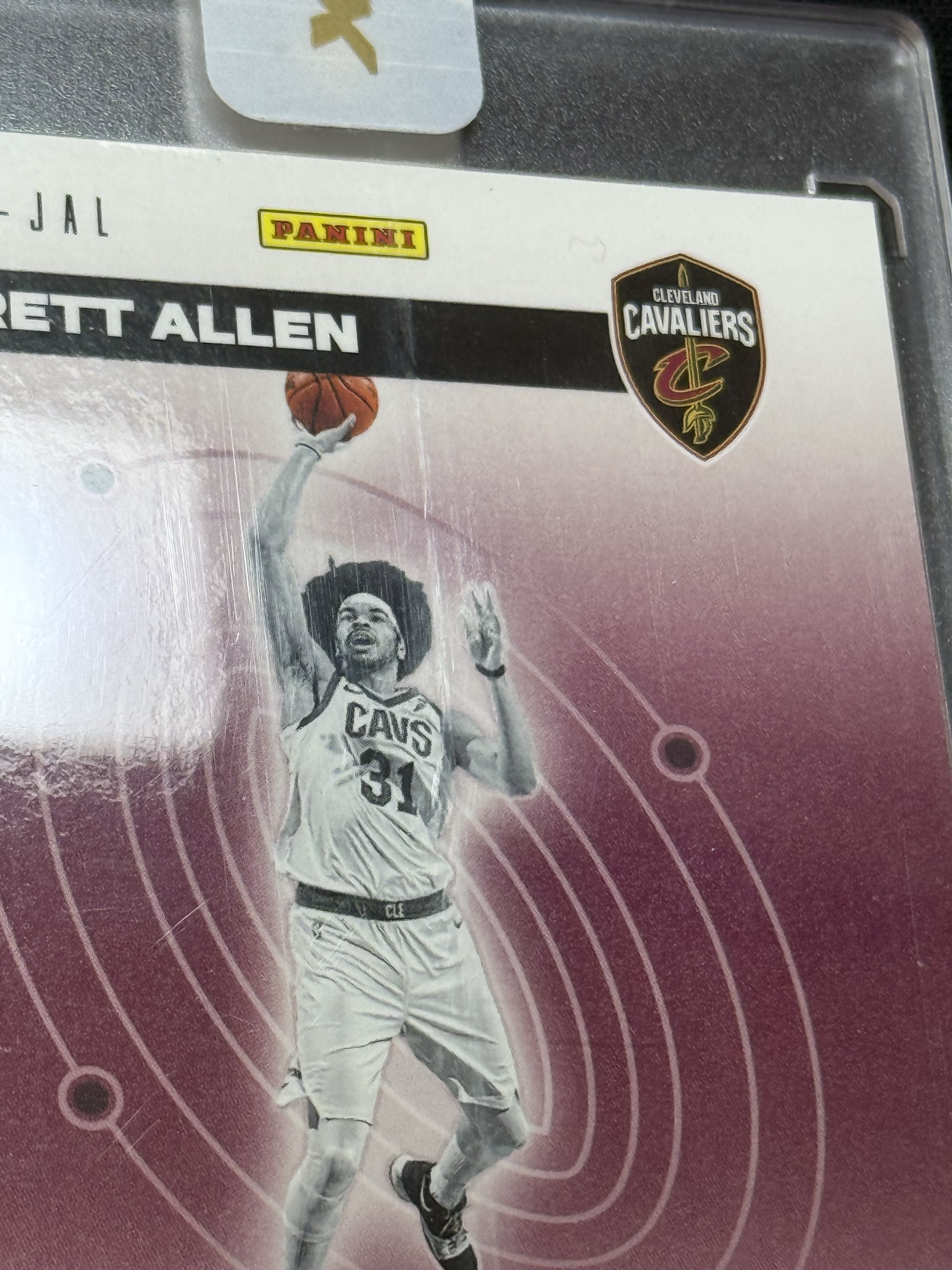 2020-21 Panini Flux Jarrett Allen 【小贝代拍】骑士 贾莱特 阿伦 Equinox签 签字 1/5编 首编 原封砖 超低编 砖瑕疵 拍前看描述 H WAITAK