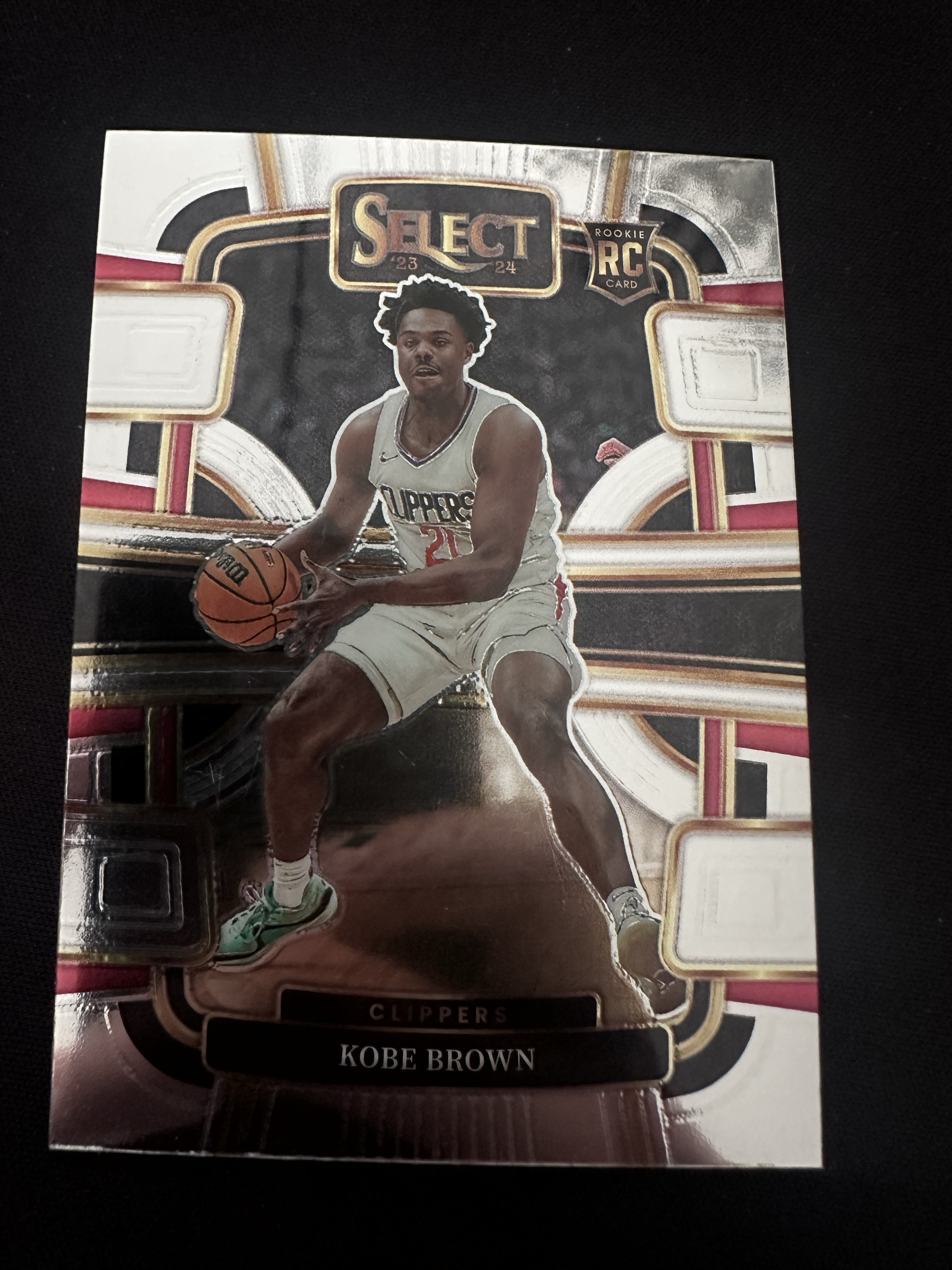2023-24 Panini Select Kobe Brown RC 快船 科比 布朗 新秀 RC 二级 异形 【万金卡牌 截拍预付85%】隔天订单不合并