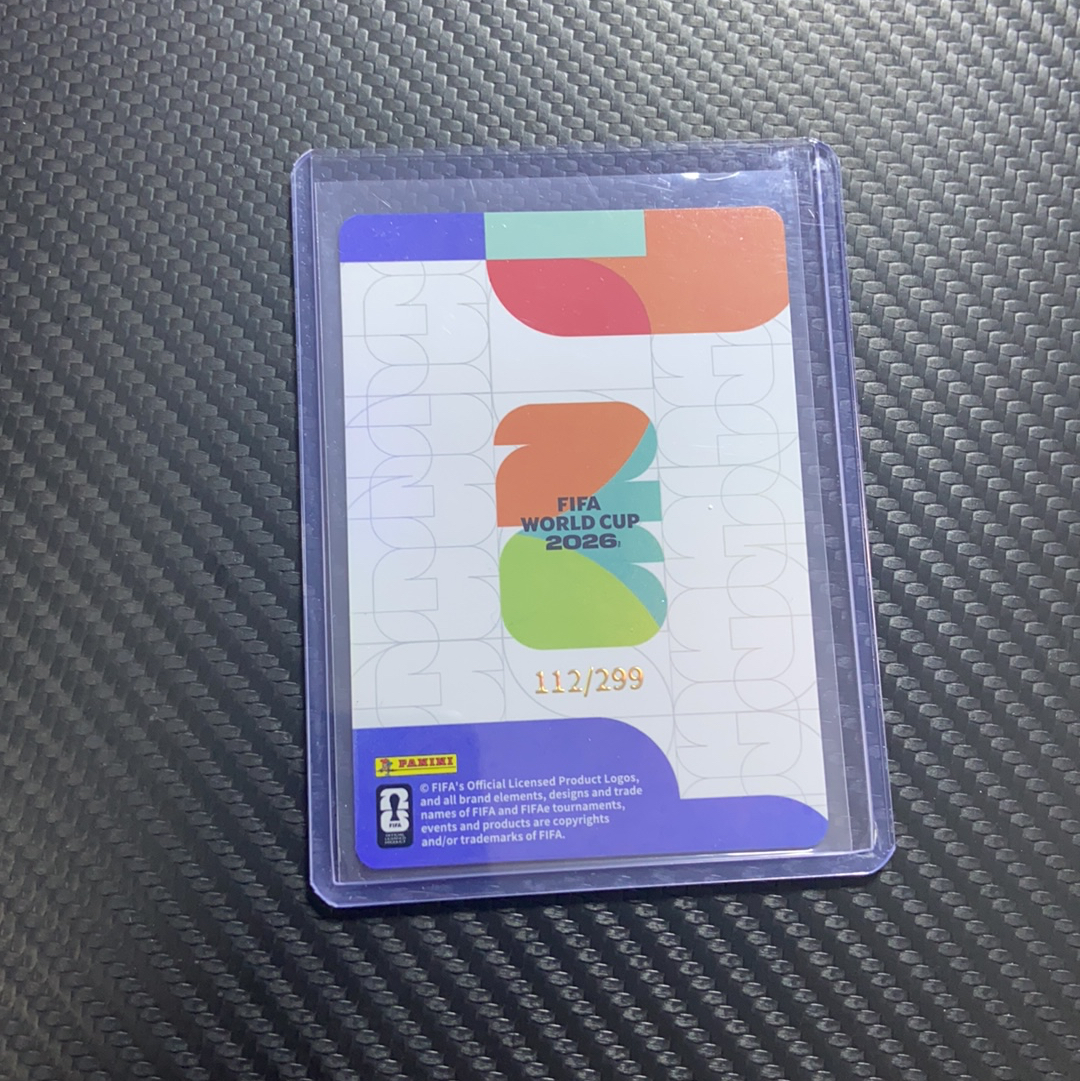【小牛代拍】 Panini 2026 FIFA 世界杯 帕尼尼 卡游 超凡盒World Cup多米尼克 利瓦科维奇 Dominik Livakovic克罗地亚 银折 112/29 卡品如图(男)