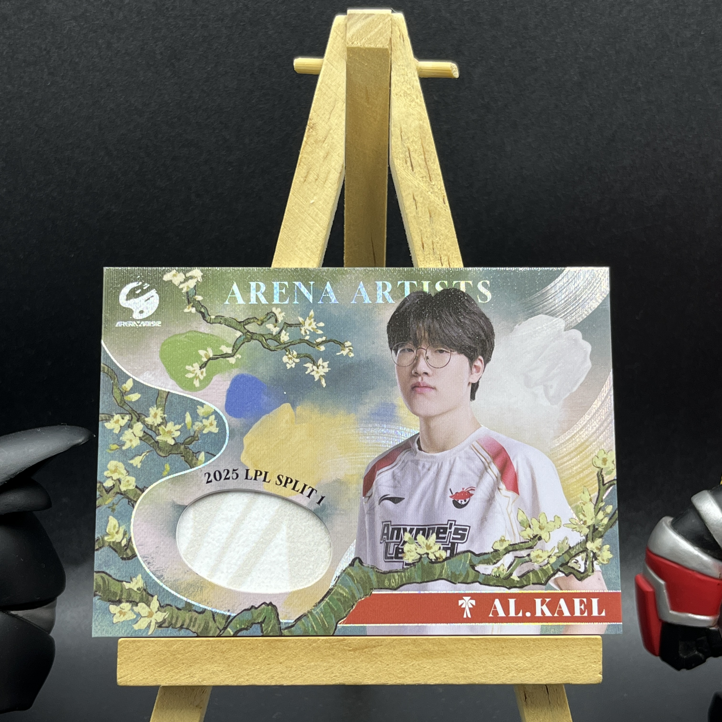 【KabuDa不累计】2025 Buffun 不凡玩品 英雄联盟 赛场艺术家 LPL 选手卡 AL Kael 25编 调色盘实物卡 For