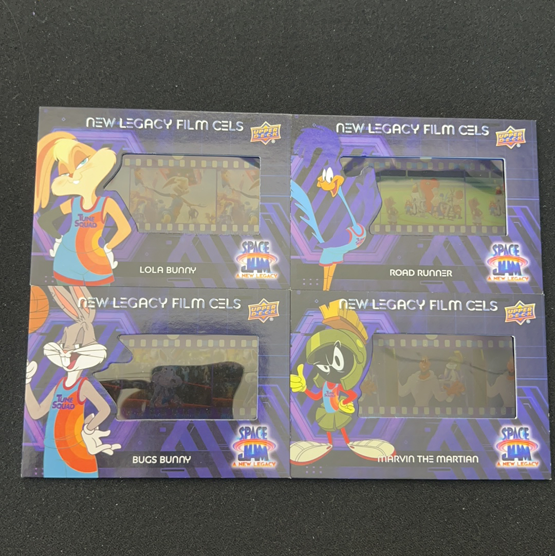 2021 Upper Deck Space Jam Lola Bunny 【小V代拍】Lola Bunny 胶片 物料 空中大灌篮 4张 不保卡品 卡品如图【阿里嘎多】z