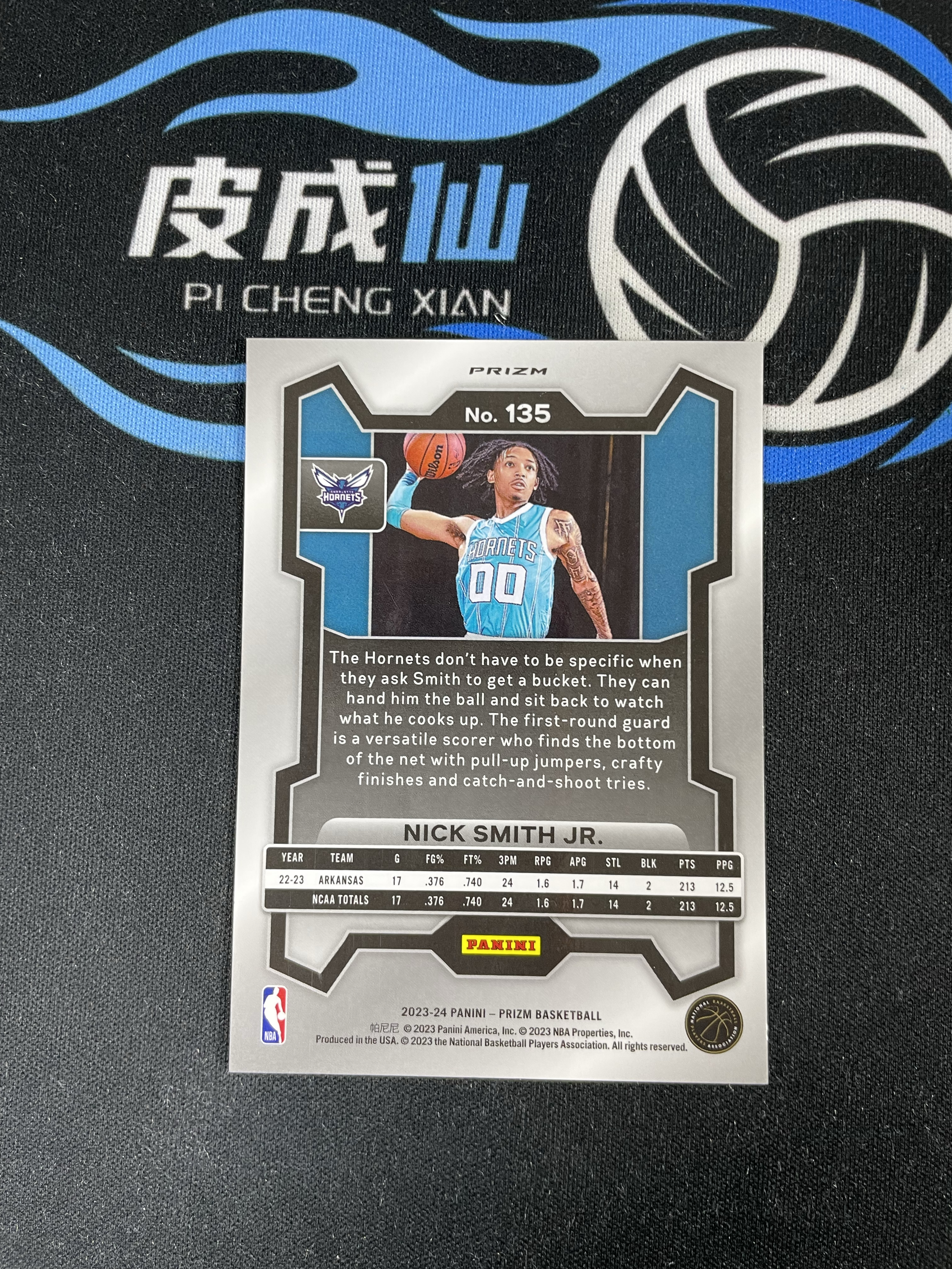 【皮成仙拍卖 统一手续费6%】 PANINI 23-24 PRIZM 黄蜂 NICK SMITH 小尼克史密斯 新秀 RC 银闪折射 凑套必备 值得收藏【只发顺丰】柱子123