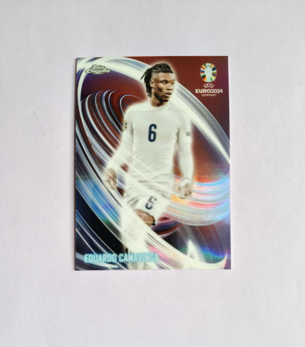 2024 Topps Chrome Eduardo Camavinga topps chrome 欧洲杯 法国 卡马文加 旋风特卡 折射 凑套