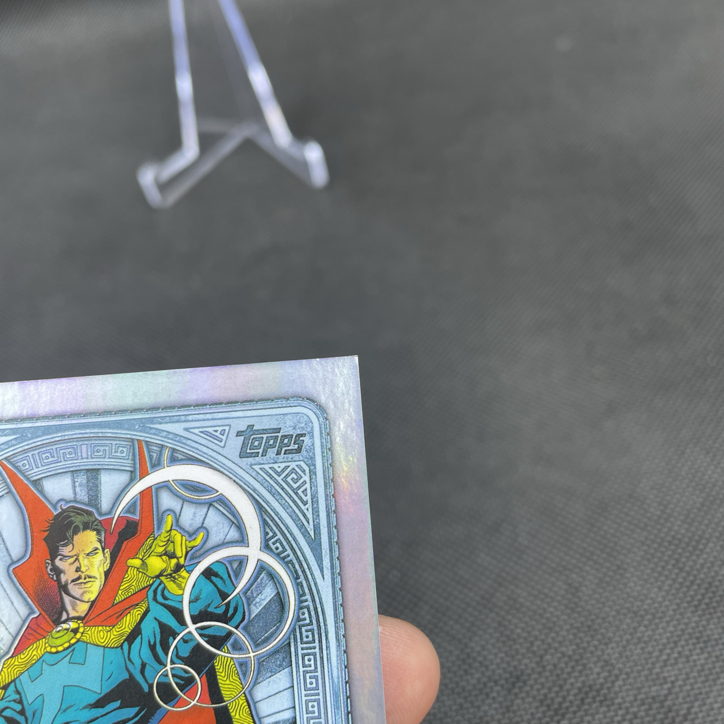 2025 Topps Marvel Minted 【无界代卖】漫威 Doctor Strange 奇异博士 56/99编 铂金版本 银折 大比例SP 霸气选图 品瑕如图 不累计 猫