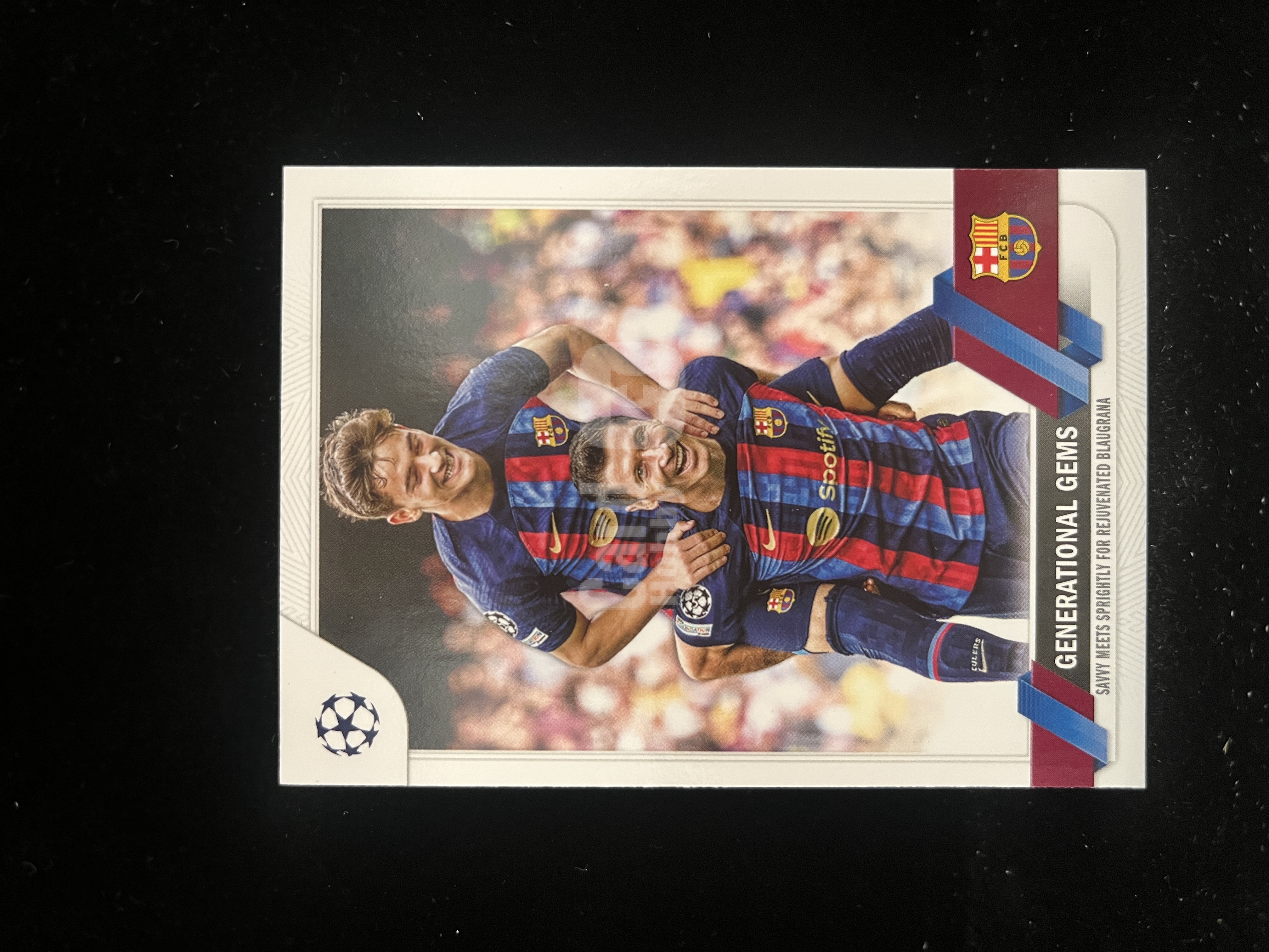 免费代拍 2023 Topps UEFA Club Competitions 欧冠 莱万多夫斯基、加维 Robert Lewandowski Pablo Gavi 卡品如图#A558