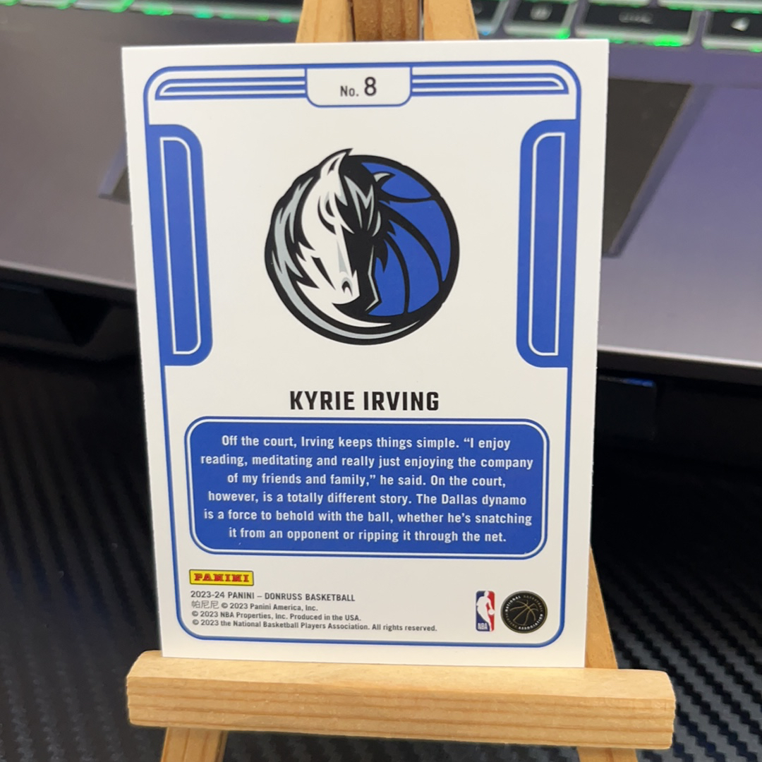 2023-24 Panini Donruss Kyrie Irving 凯里 欧文 独行侠 杜蕾斯系列 特卡 卡品如图 凑图必备 值得收藏!免费代卖!