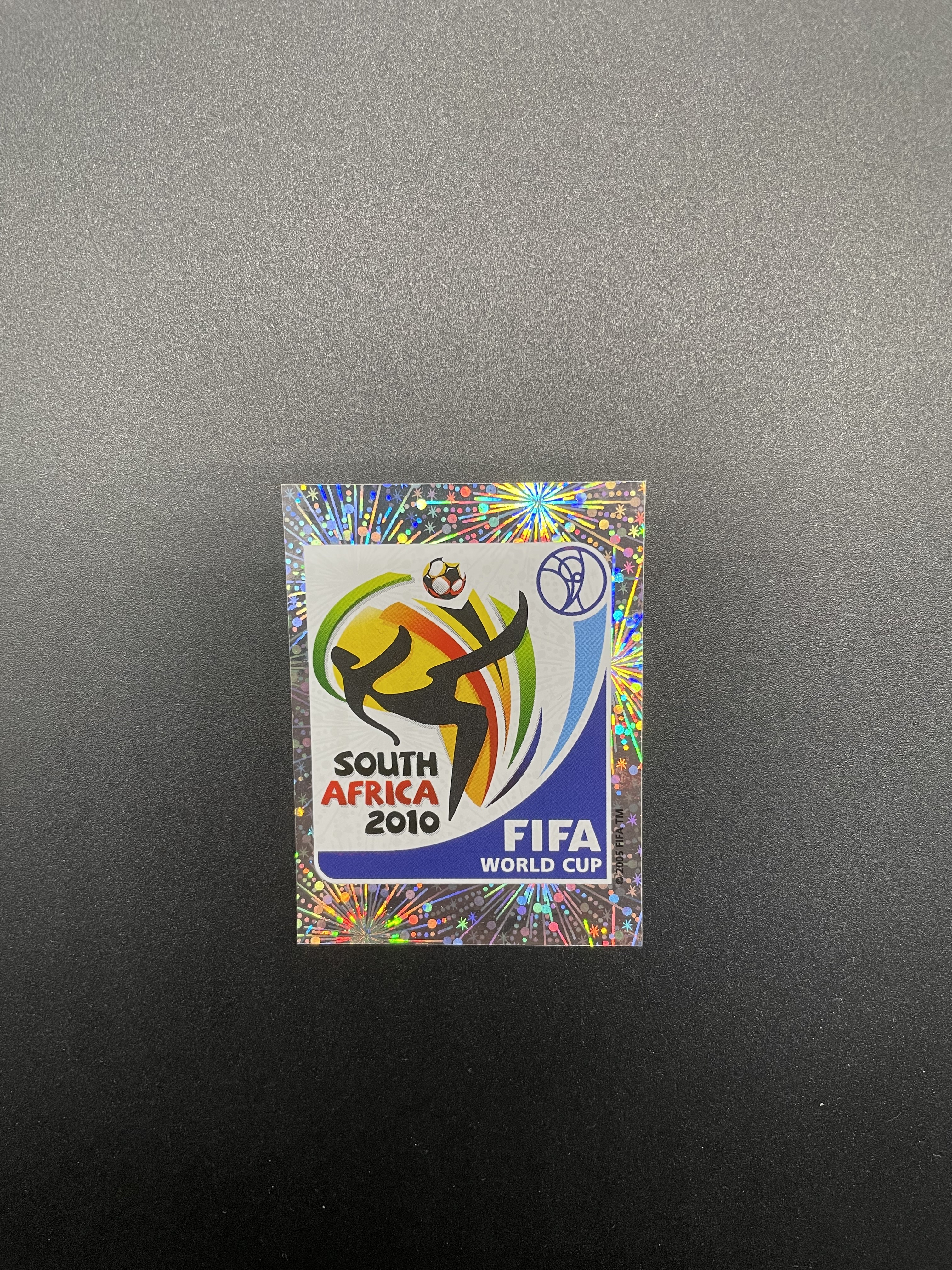 2010 Panini Stickers 标志 赛会 Logo 10年 世界杯 贴纸 2010 world cup sticker FIFA Emblem
