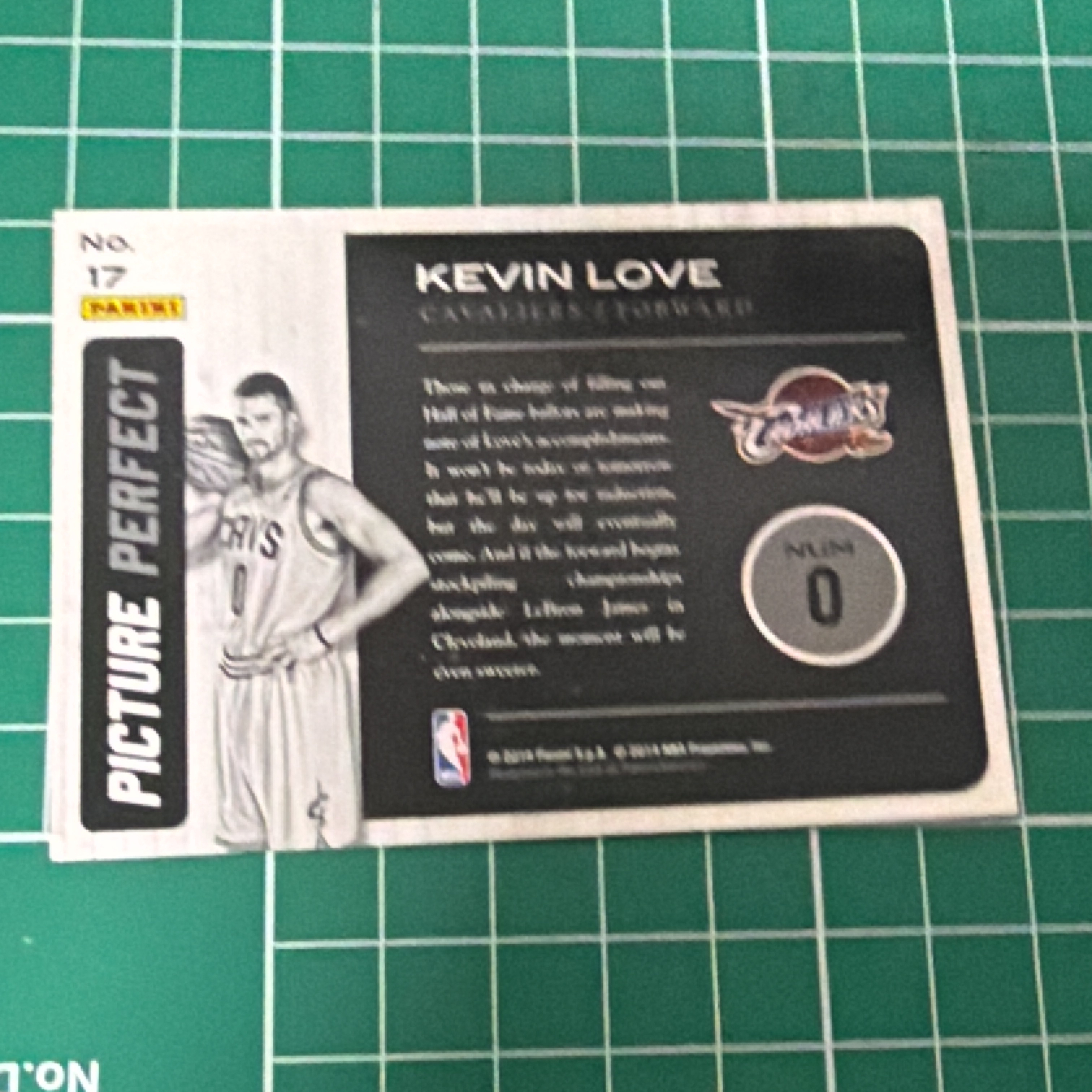 2014-15 Panini Americana Kevin Love S.p.a. 凯文乐福 爱神 大头特卡 闪卡 双选图 十年老卡 绝版卡 稀有大比例