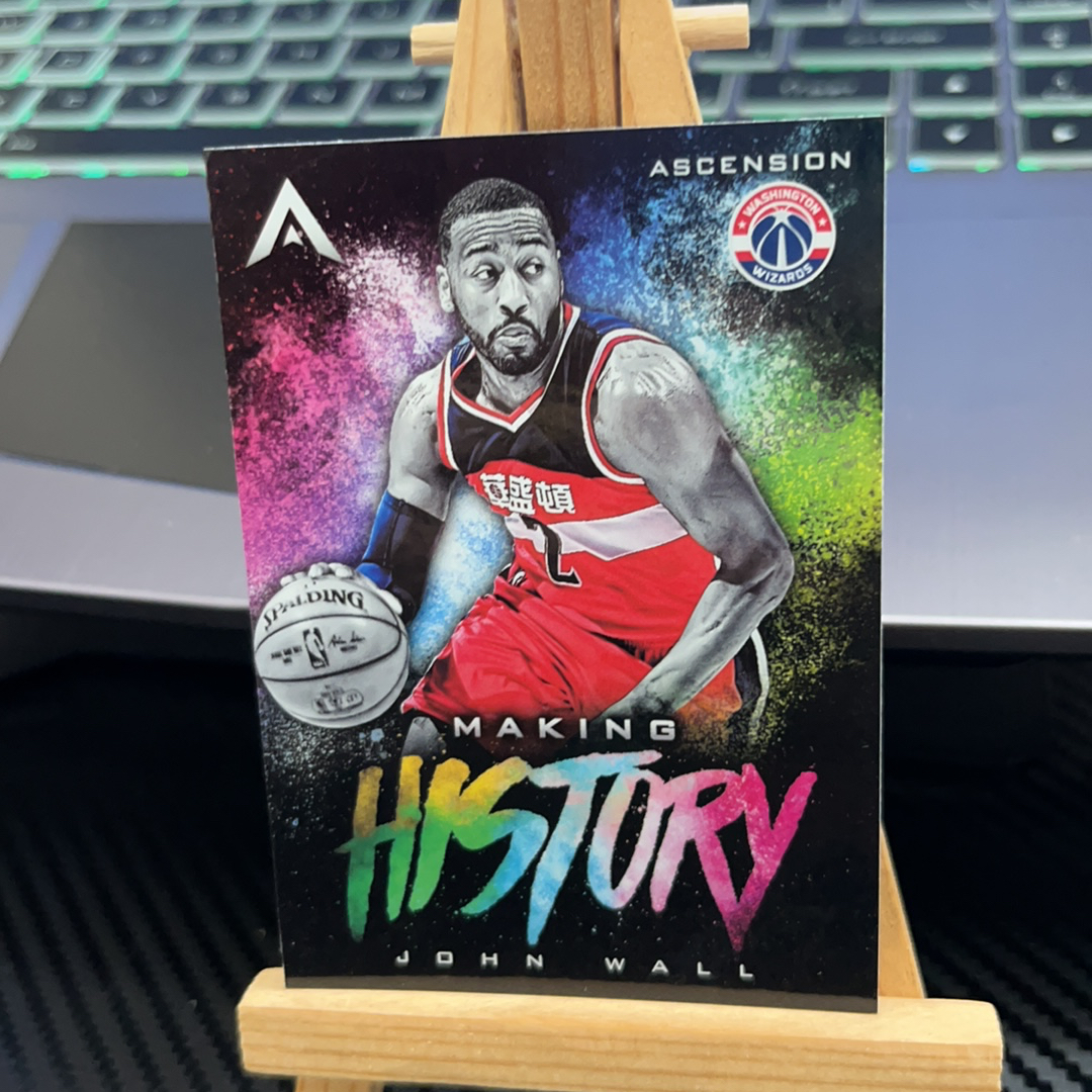 2017-18 Panini Ascension John Wall 约翰 沃尔 奇才 特卡 卡品如图 凑图必备 值得收藏!免费代卖!