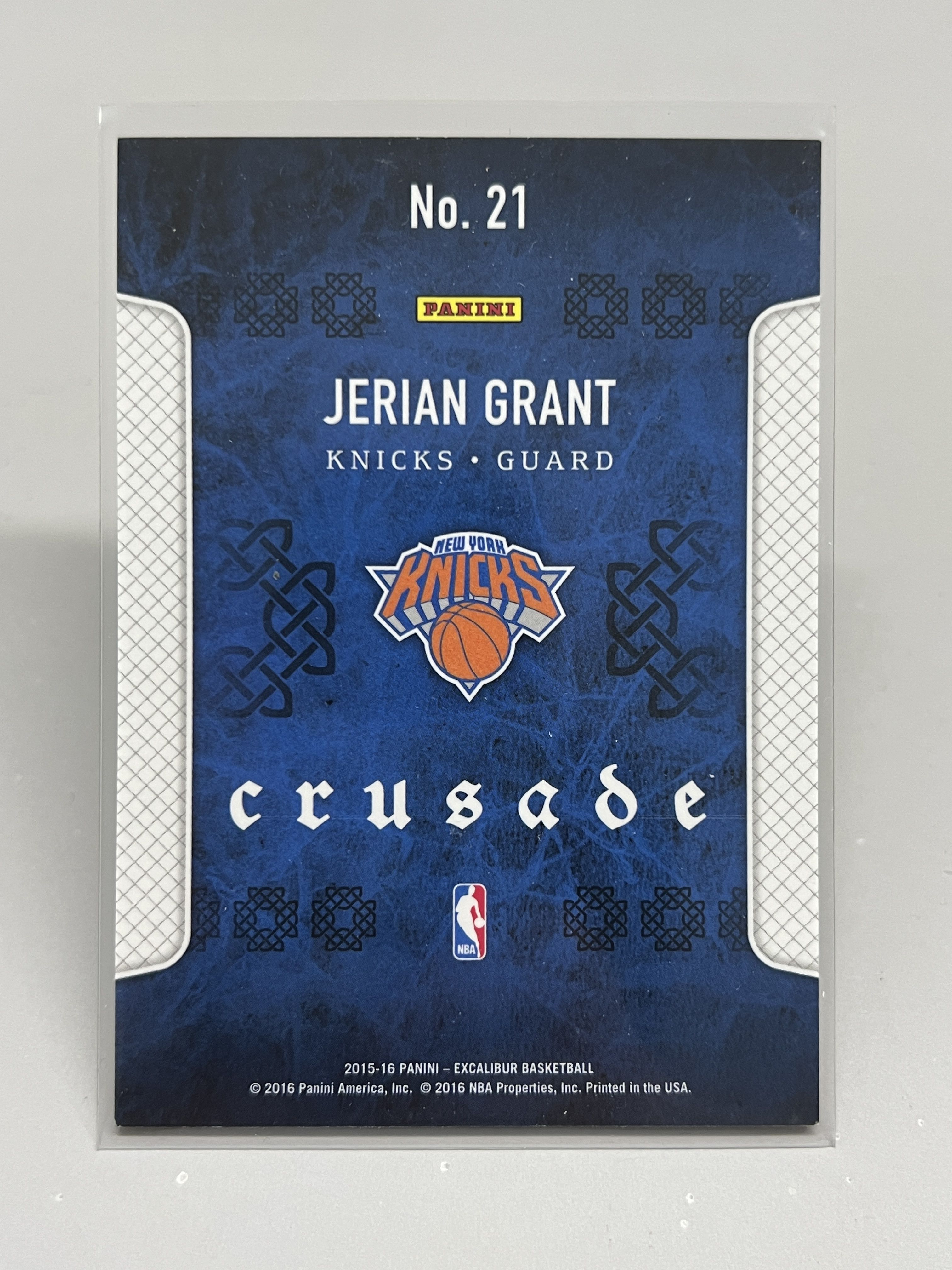 2015-16 Panini Excalibur Jerian Grant RC 【接寄拍 挂机拍卖】帕尼尼 圣剑 杰里安·格兰特 新秀 国王 折射 #21 卡品如图 收藏 凑套