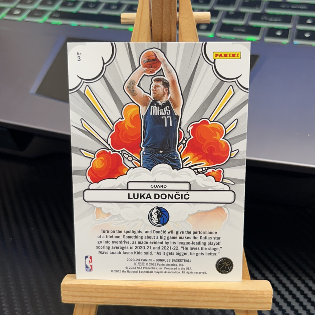 2023-24 Panini Donruss Luka Doncic 卢卡 东契奇 独行侠 杜蕾斯系列 特卡 卡品如图 凑图必备 值得收藏!免费代卖!