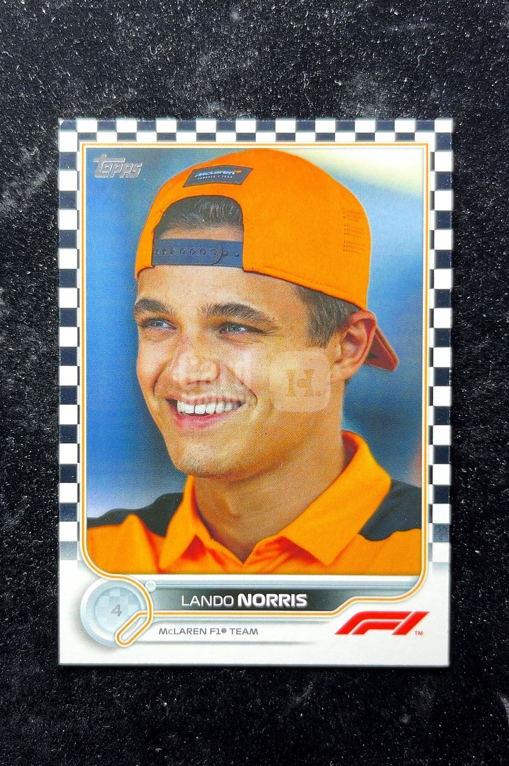 【小白1%代卖】2022 Topps Lando Norris 兰多·诺里斯 卡品如图 高价值 #34 McLaren F1® Team 迈凯伦 车队 0629