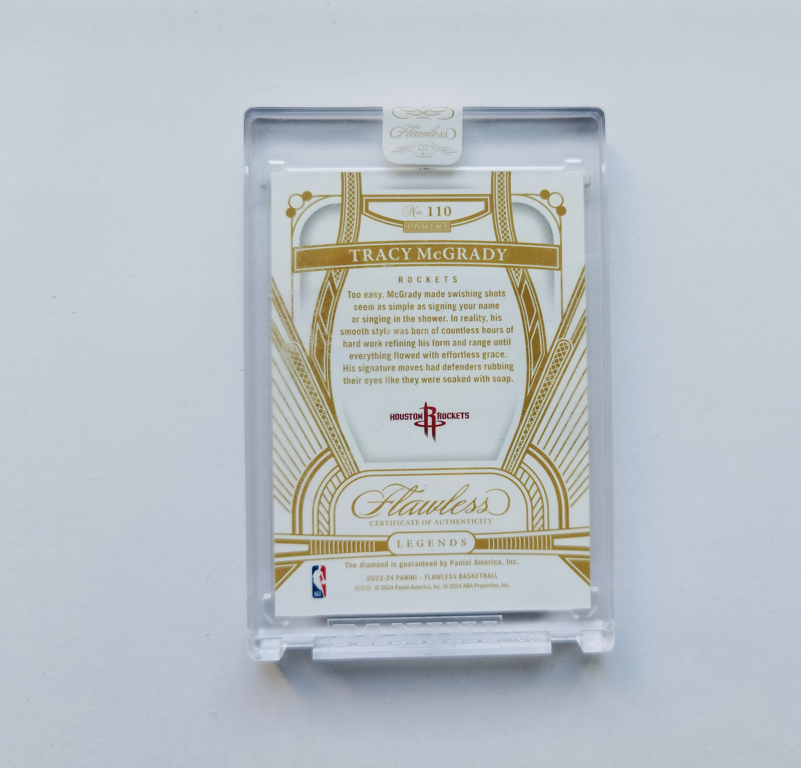 里脊拍卖 2024-25 手提 麦迪 5编钻石 2/5金版 超级低编 原封砖 火箭 马刺 魔术 猛龙 老鹰 姚明 超大比例 卡品如图 超级经典 收藏佳品