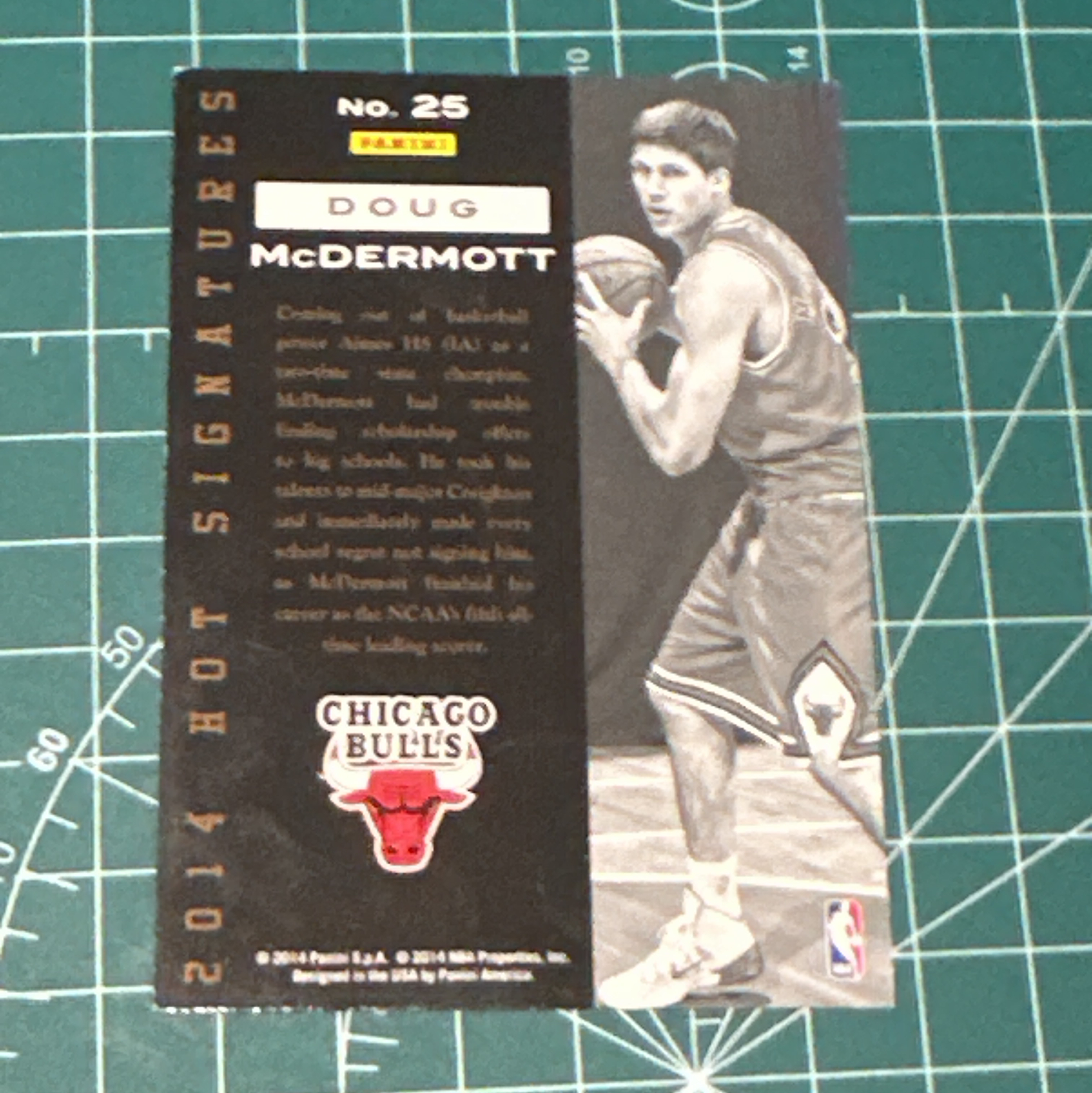 2014-15 Panini S.p.A Doug McDermott RC 中雅图/中亚图 道格麦克德莫特 新秀年 金签卡 签名 签字 金色印签 特卡 老卡 绝版卡 稀有大比例