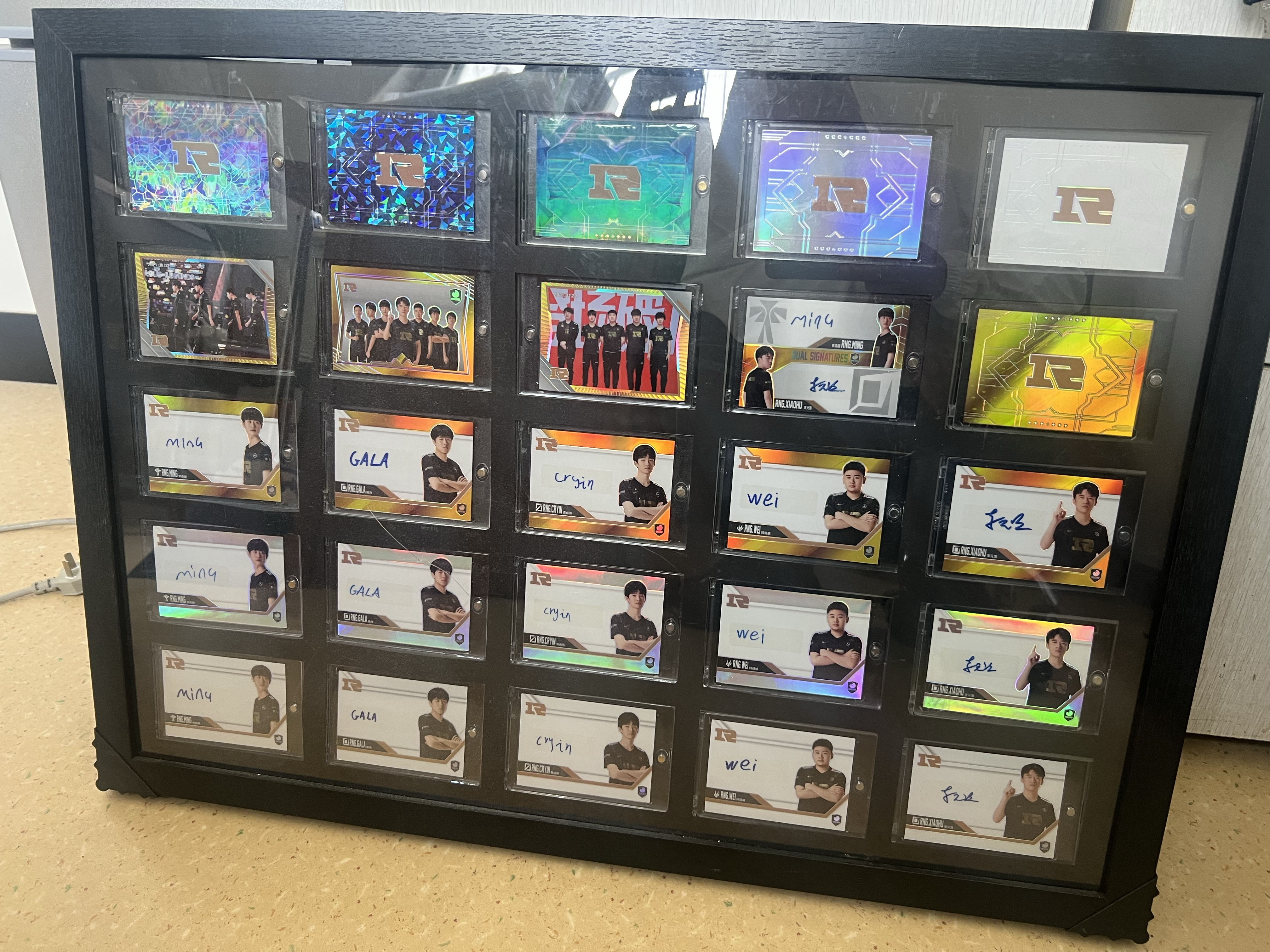 2020-21 Buffun LPL adam buksa 不凡玩品 英雄联盟 RNG 队徽50编和其他全队打包 专收必备 卡品如图,整版发货