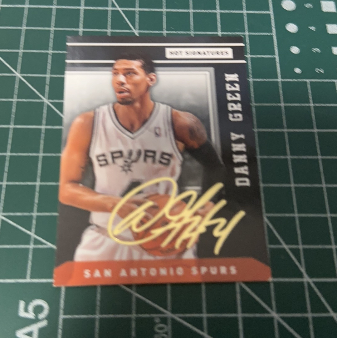 2014-15 Panini Americana Danny Green S.p.a.丹尼格林 金签卡 签名 签字 烫金印签 十年老卡 绝版卡 稀有大比例